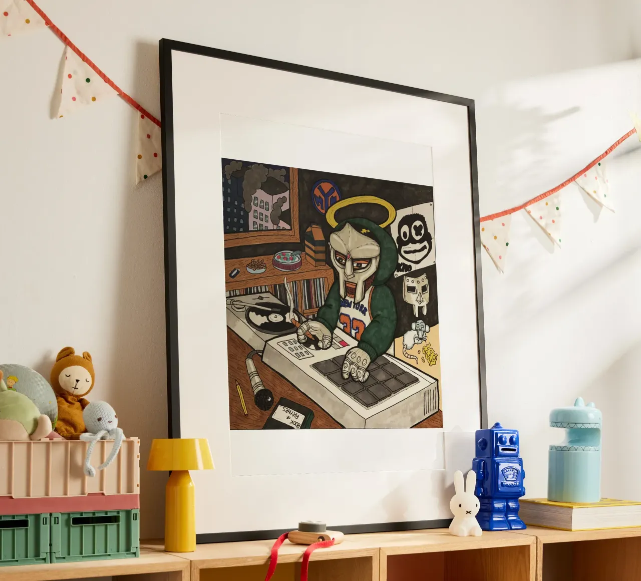 Tributo a MF DOOM (rimasterizzato) poster da Jonathan Phillips