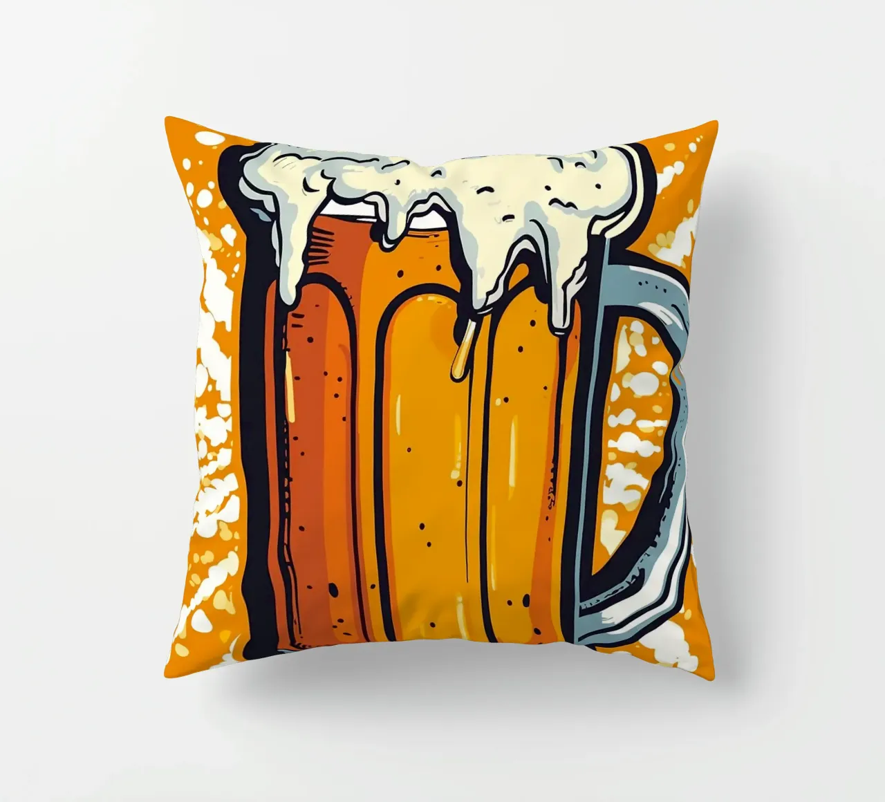 Birra Pop Art cuscino da mesa