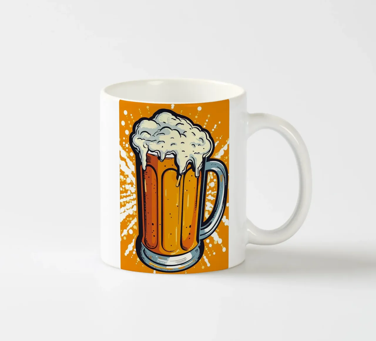 Birra Pop Art tazza in ceramica da mesa