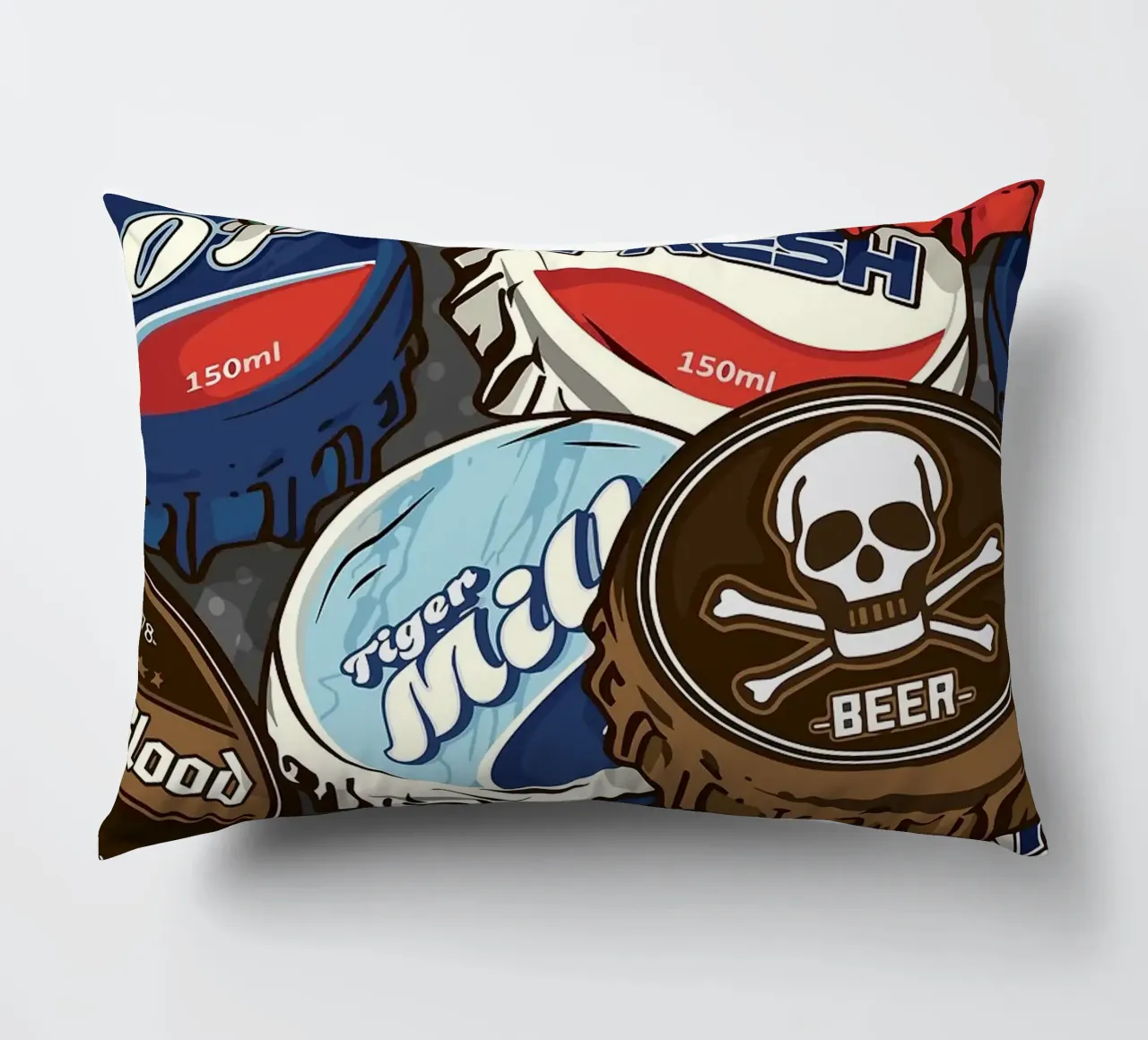 Birra e soda cuscino da mesa