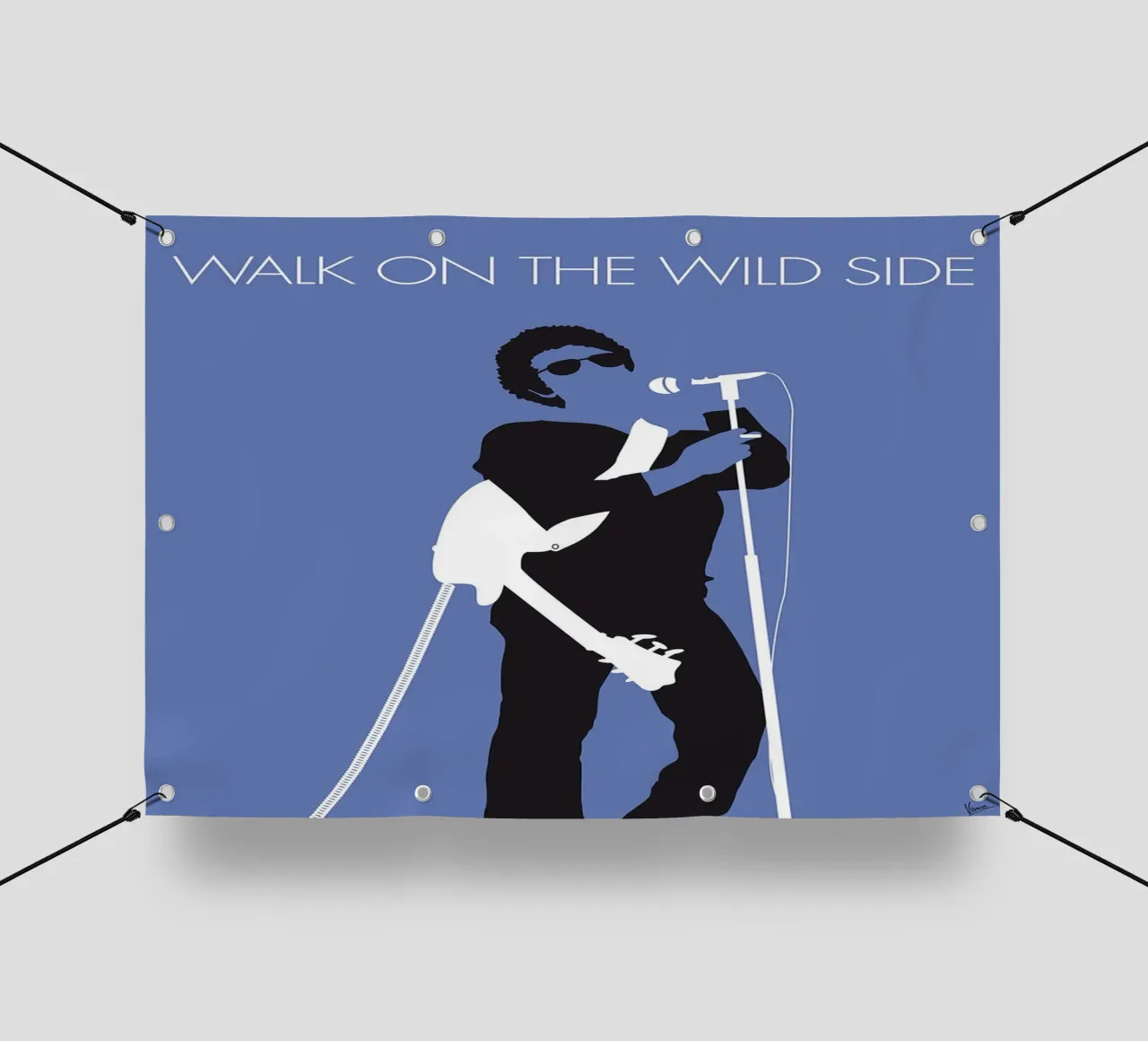 Lou Reed - Walk On The Wild Side di Chungkong telo in pvc da jammie