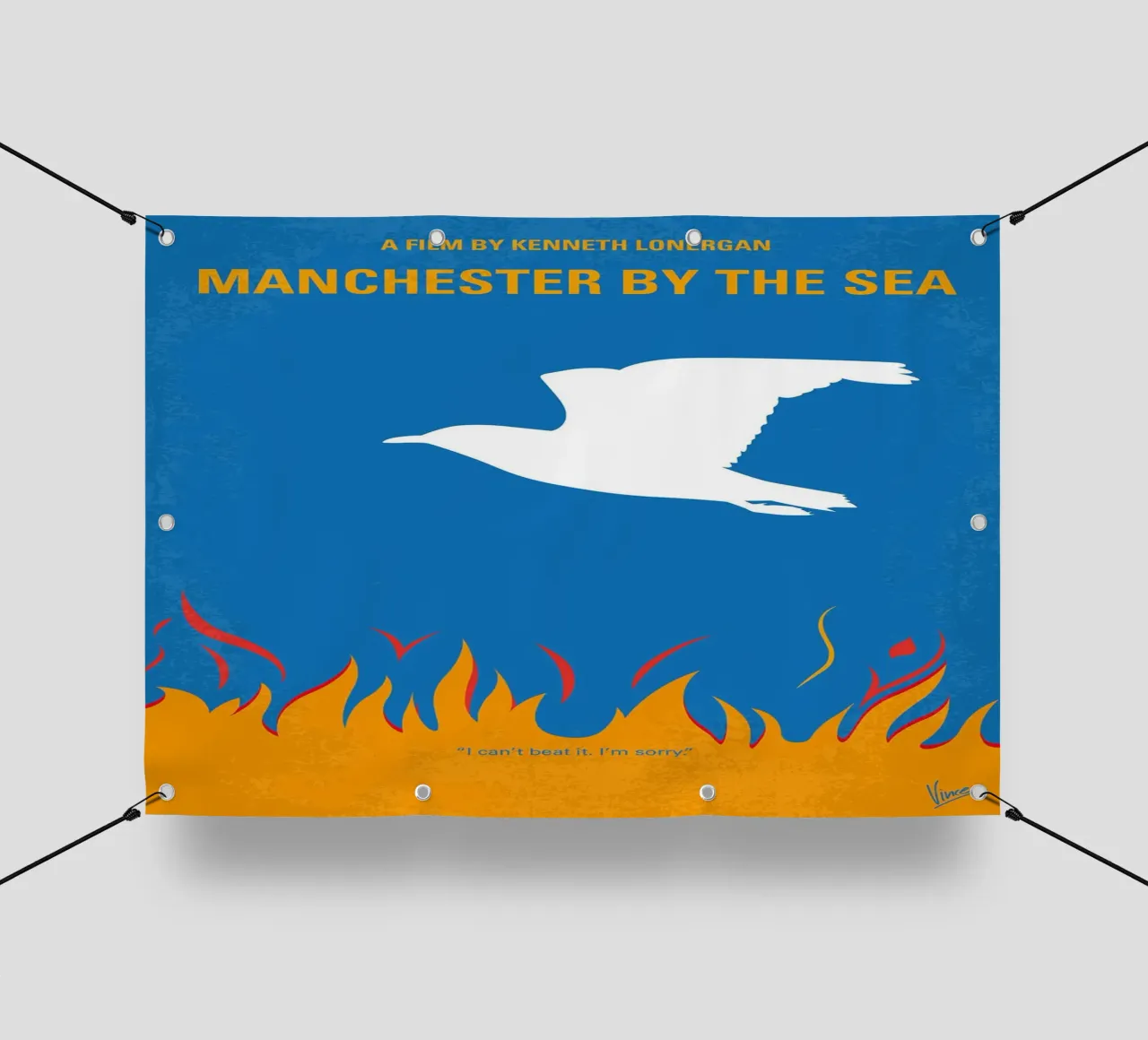 Manchester By The Sea di Chungkong telo in pvc da jammie
