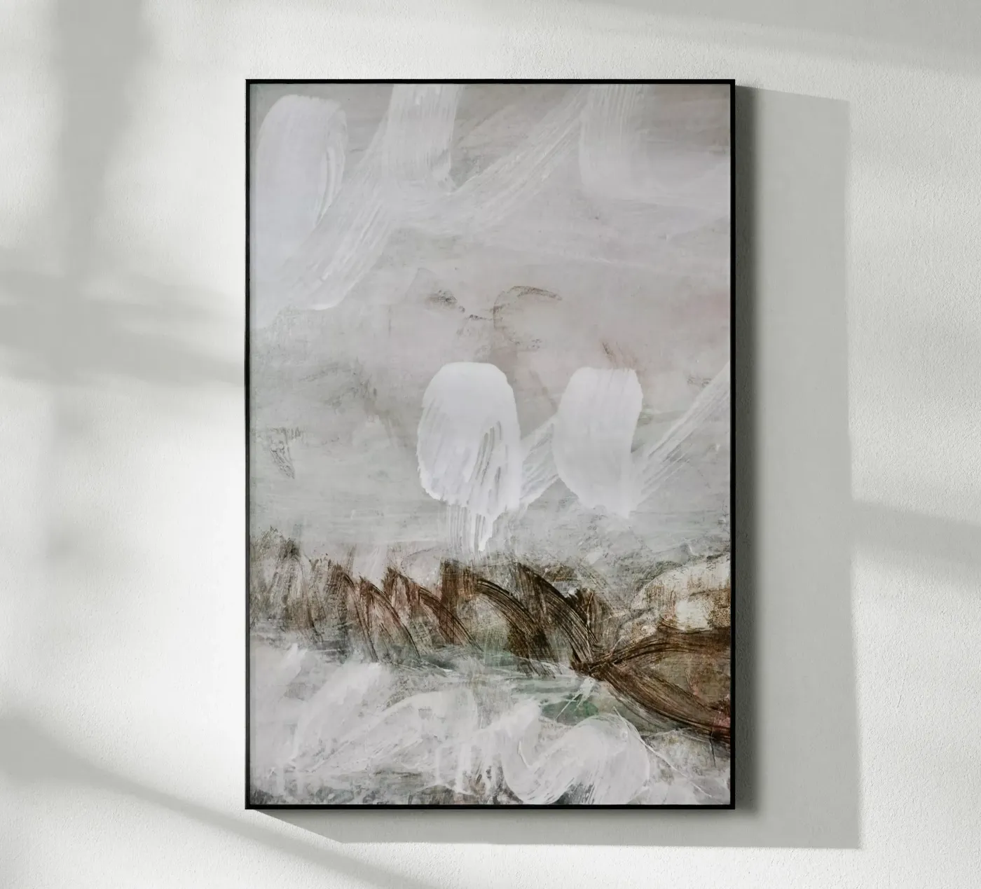 gestural abstraction plexiglas de IRIS LEHNHARDT FINE ART