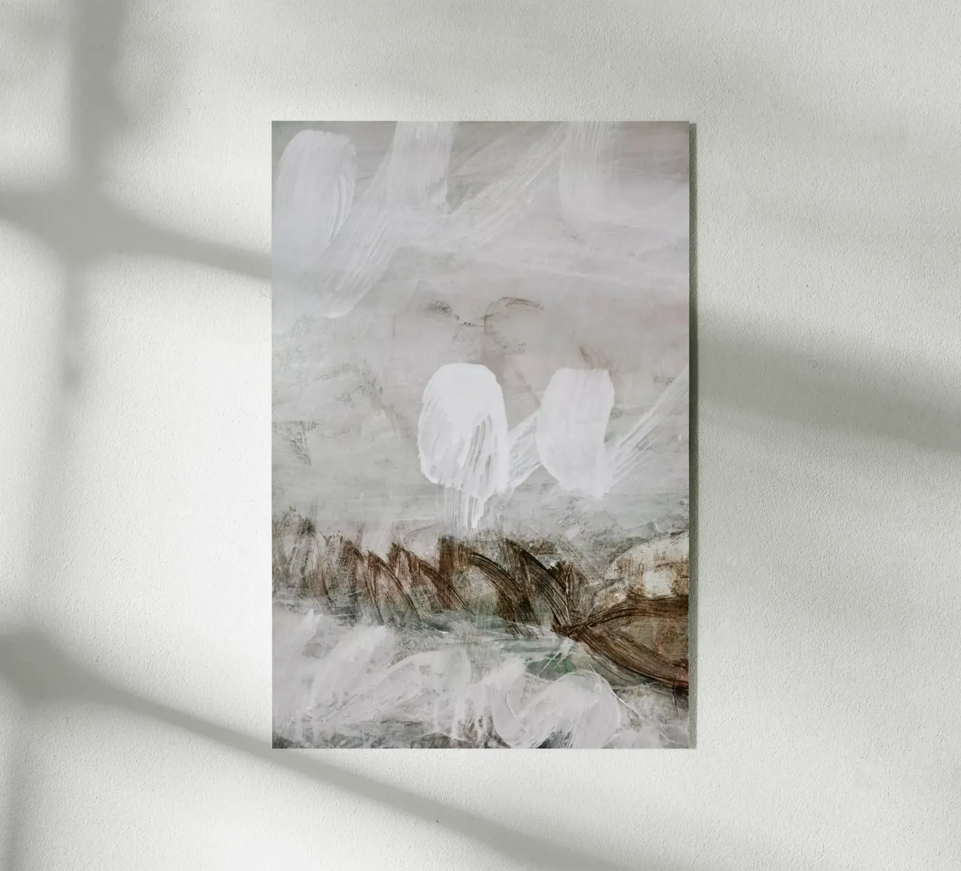 gestural abstraction plexiglas de IRIS LEHNHARDT FINE ART