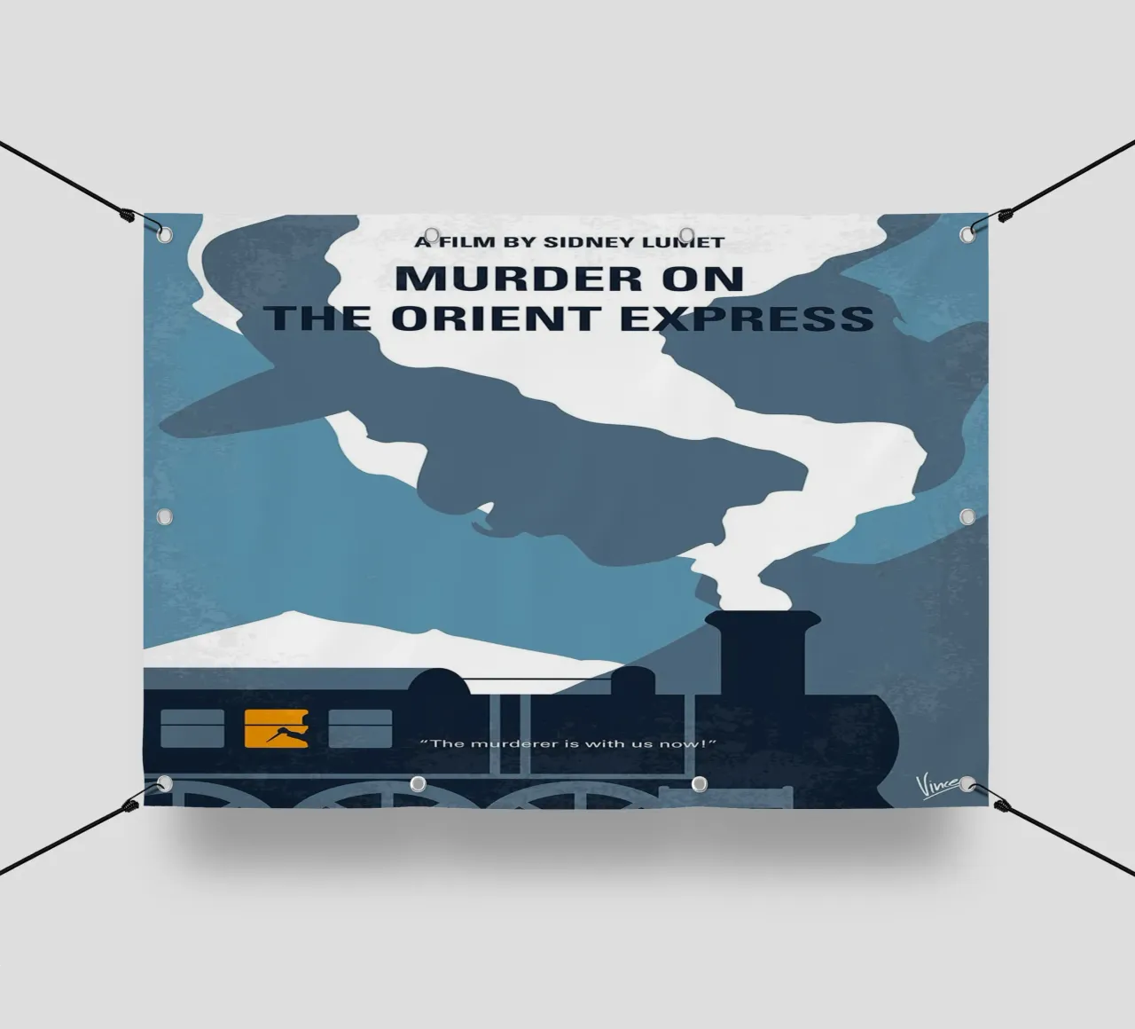 Assassinio sull'Orient Express di Chungkong telo in pvc da jammie