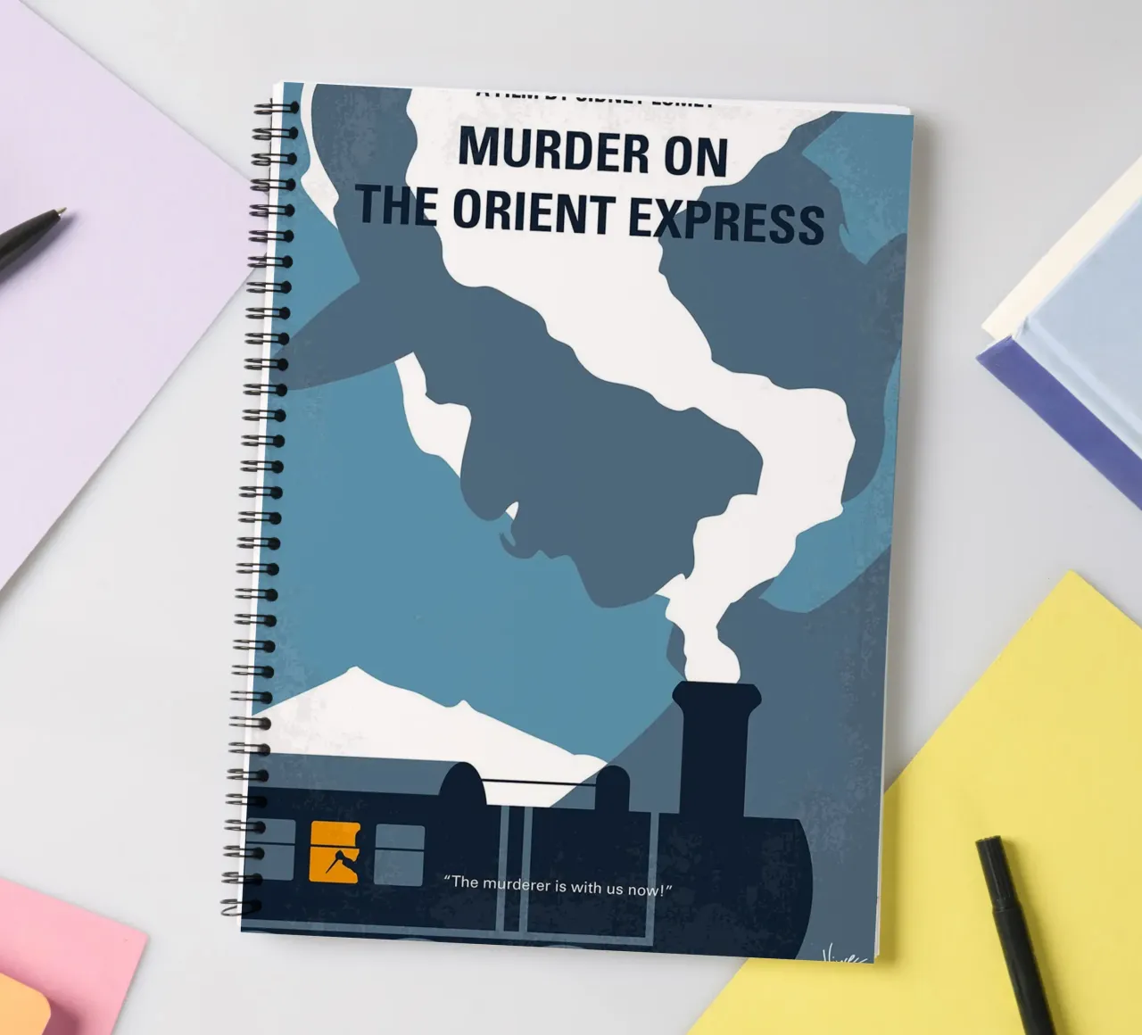 Assassinio sull'Orient Express di Chungkong diario ad anelli da jammie