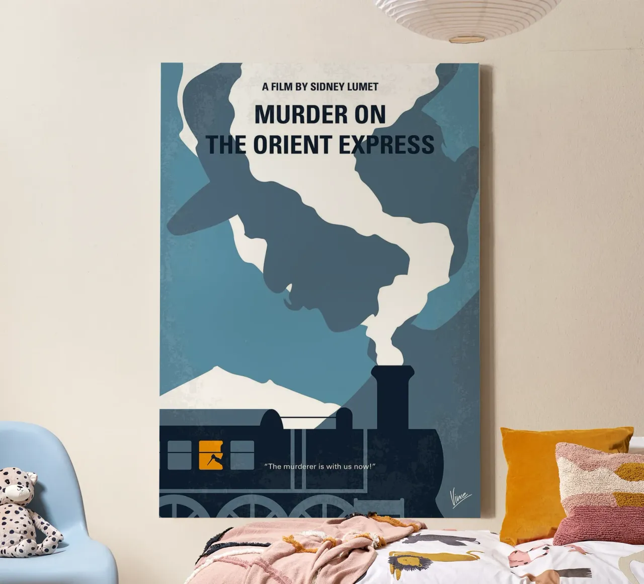 Mord im Orient-Express von Chungkong Leinwand mit Schattenfugenrahmen von jammie