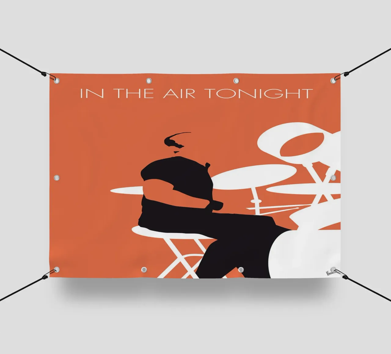 Phil Collins - In The Air Tonight di Chungkong telo in pvc da jammie