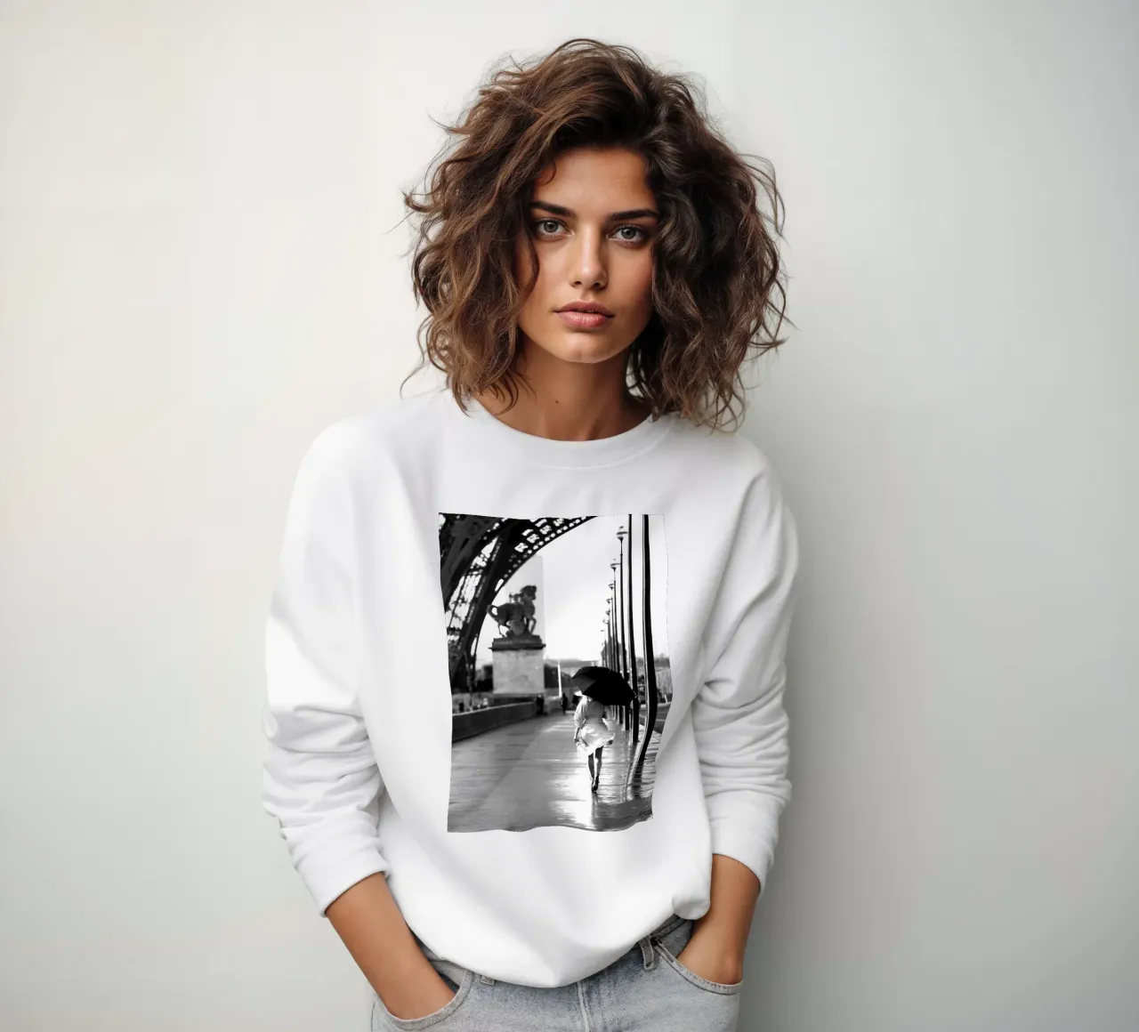 A piedi a Parigi felpa da vintgeseyn