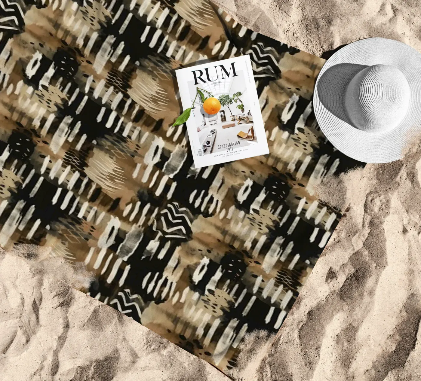 Pattern No 135 beach towel by treechild