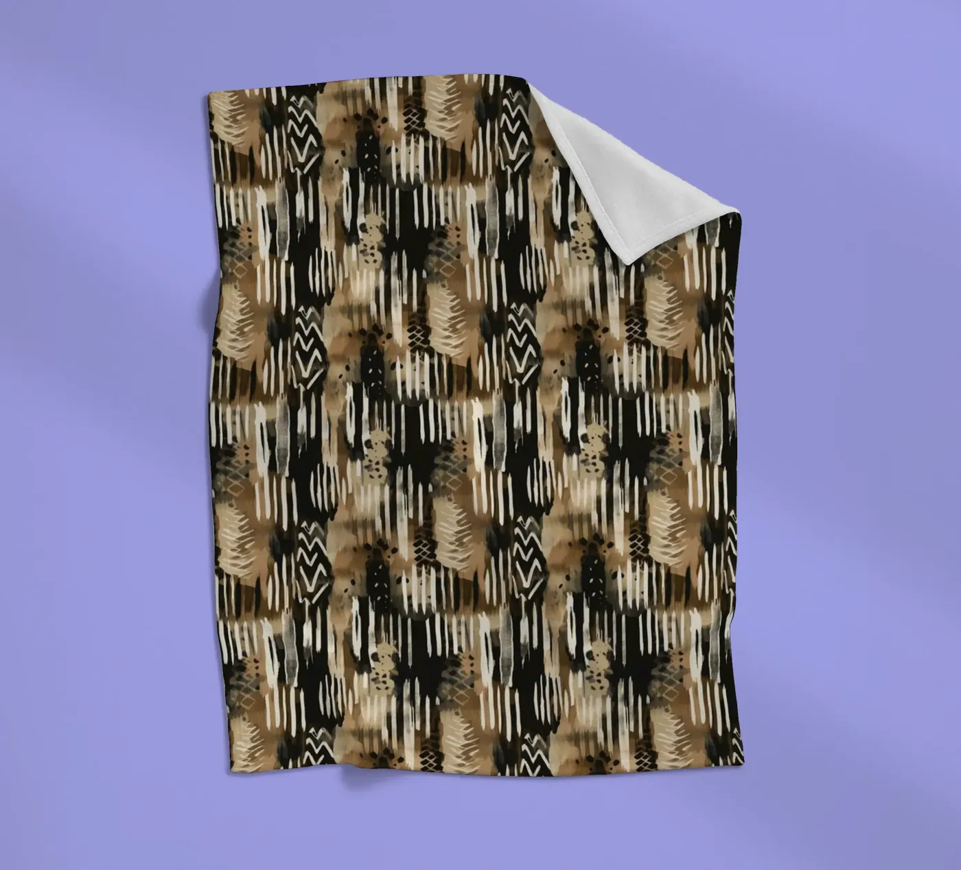 Pattern No 135 Fleecedecke von treechild