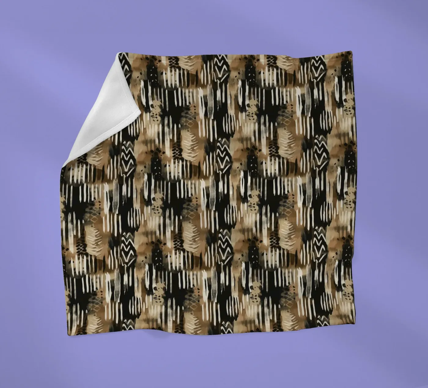 Pattern No 135 fleecedeken van treechild