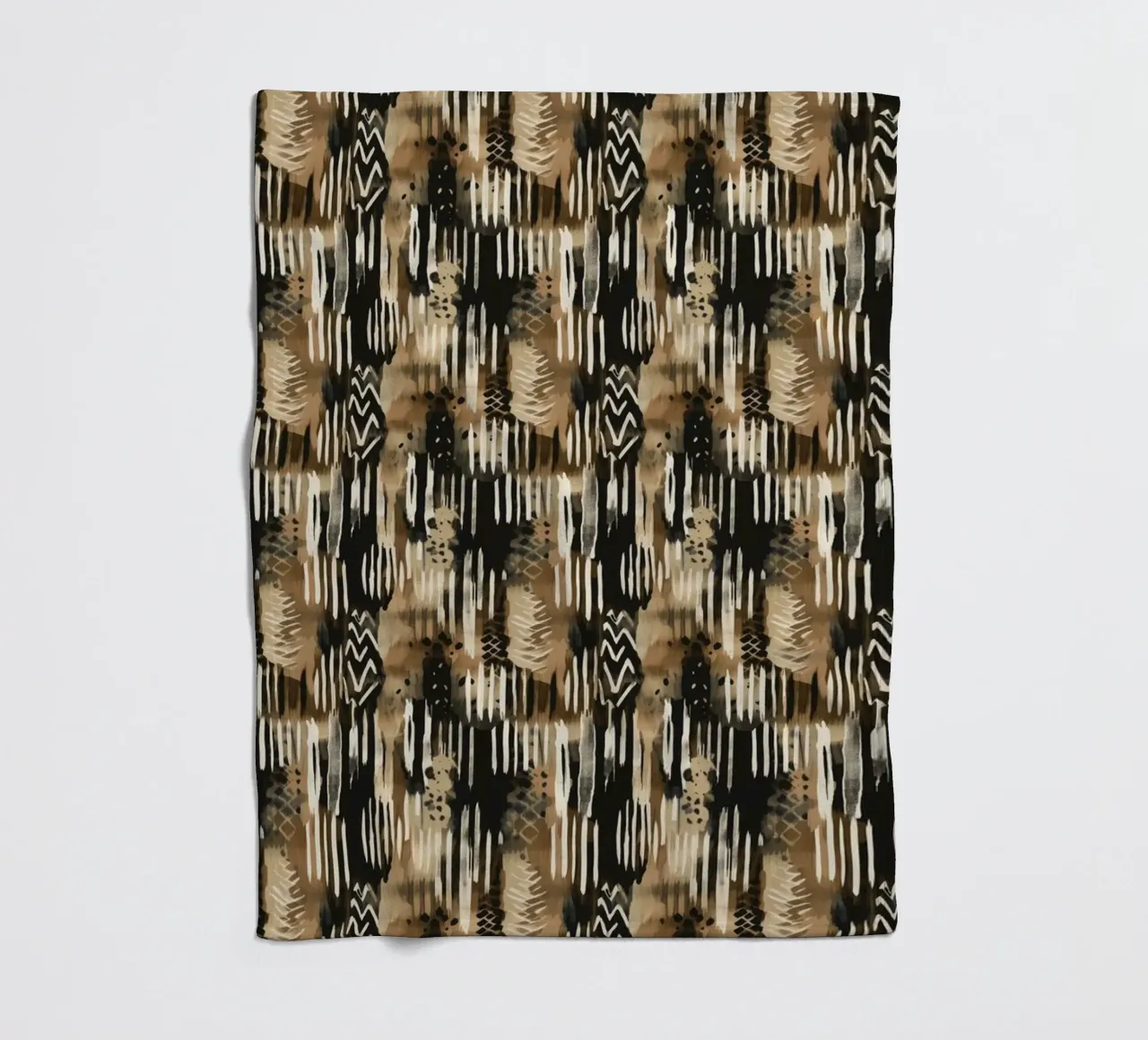 Pattern No 135 fleecedeken van treechild