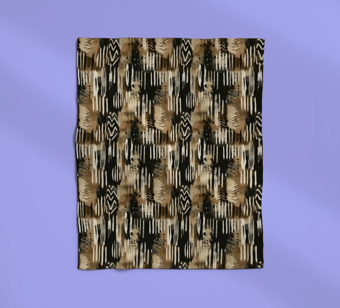 Pattern No 135 fleecedeken van treechild