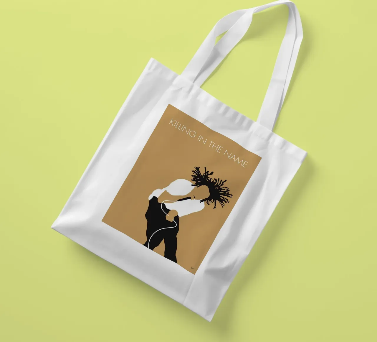 Rage Against the Machine, Killing in the Name di Chungkong borsa in juta da jammie
