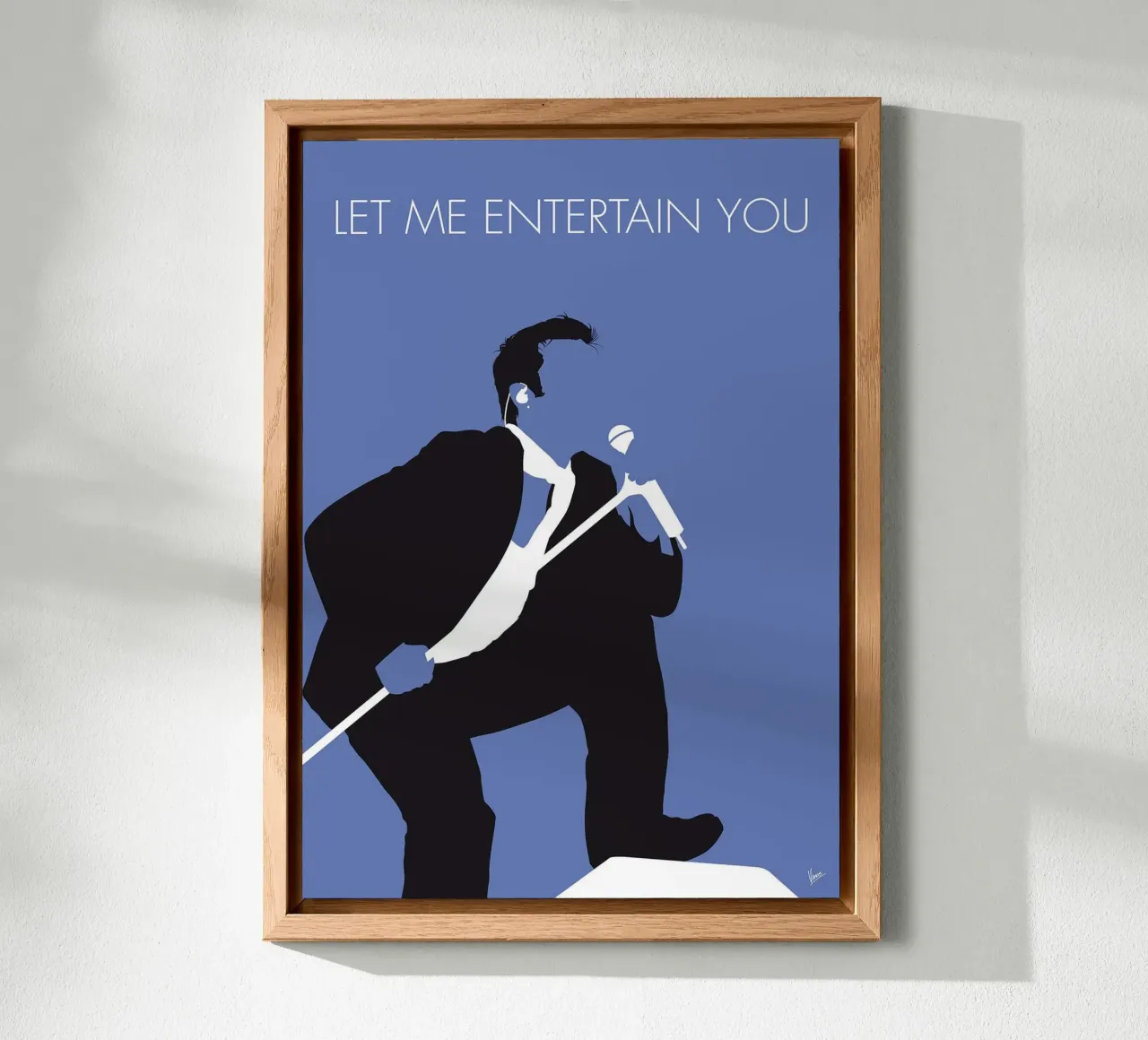 Robbie Williams - Let Me Entertain You di Chungkong alluminio dibond da jammie