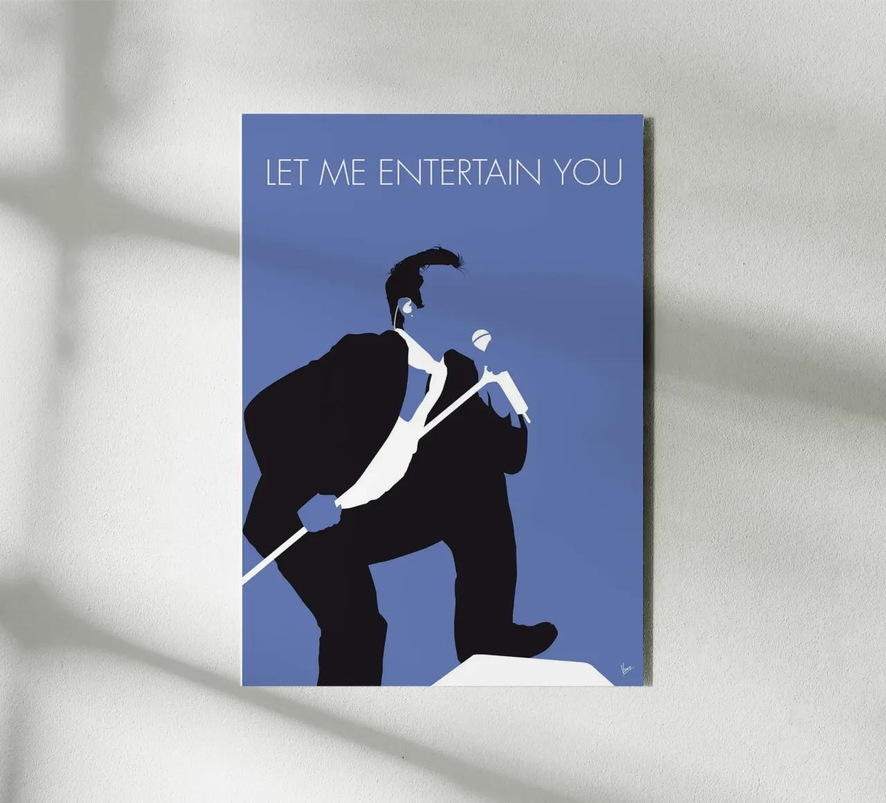 Robbie Williams - Let Me Entertain You di Chungkong alluminio dibond da jammie