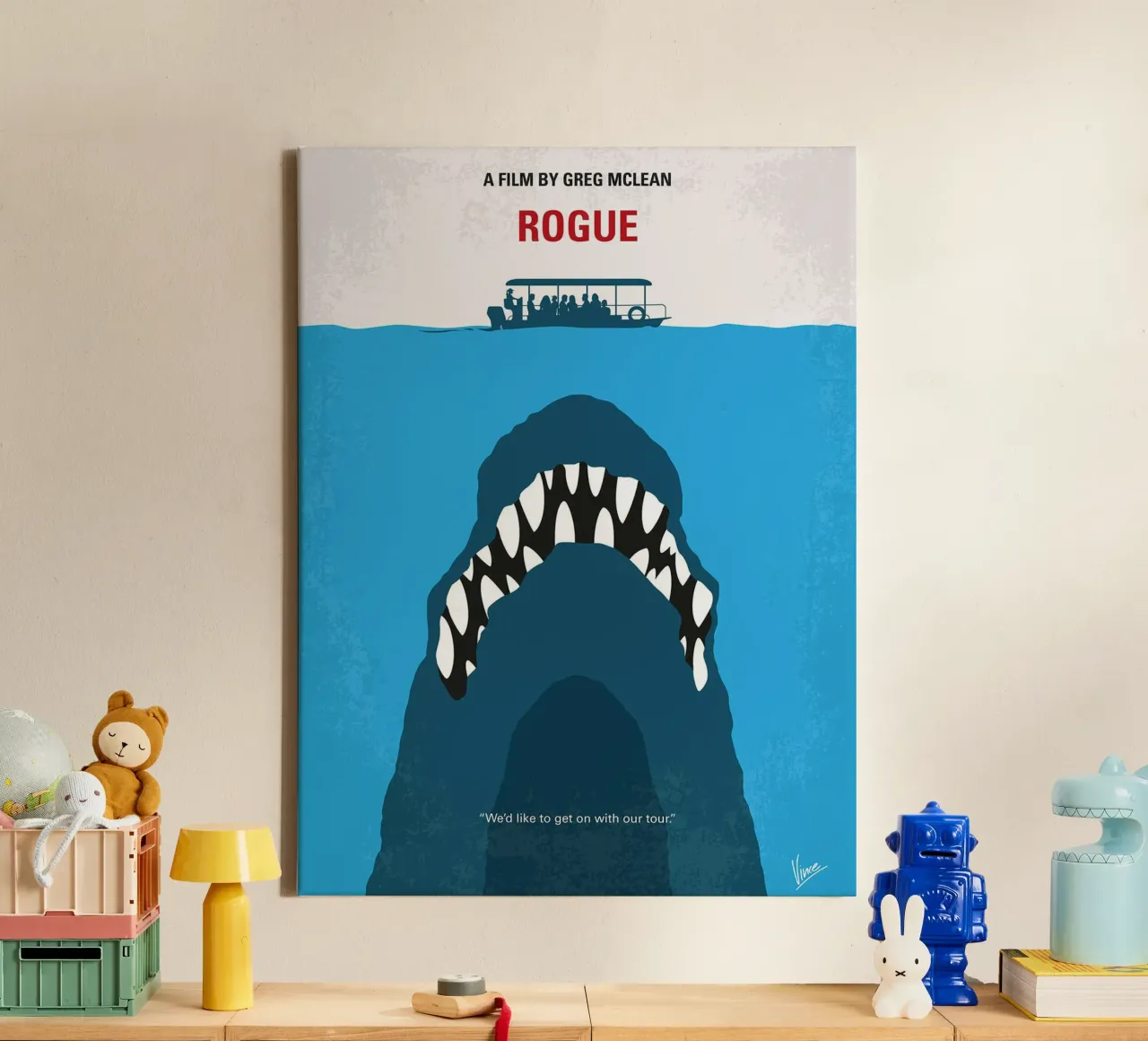 Rogue by Chungkong canvas with Floater frame by jammie
