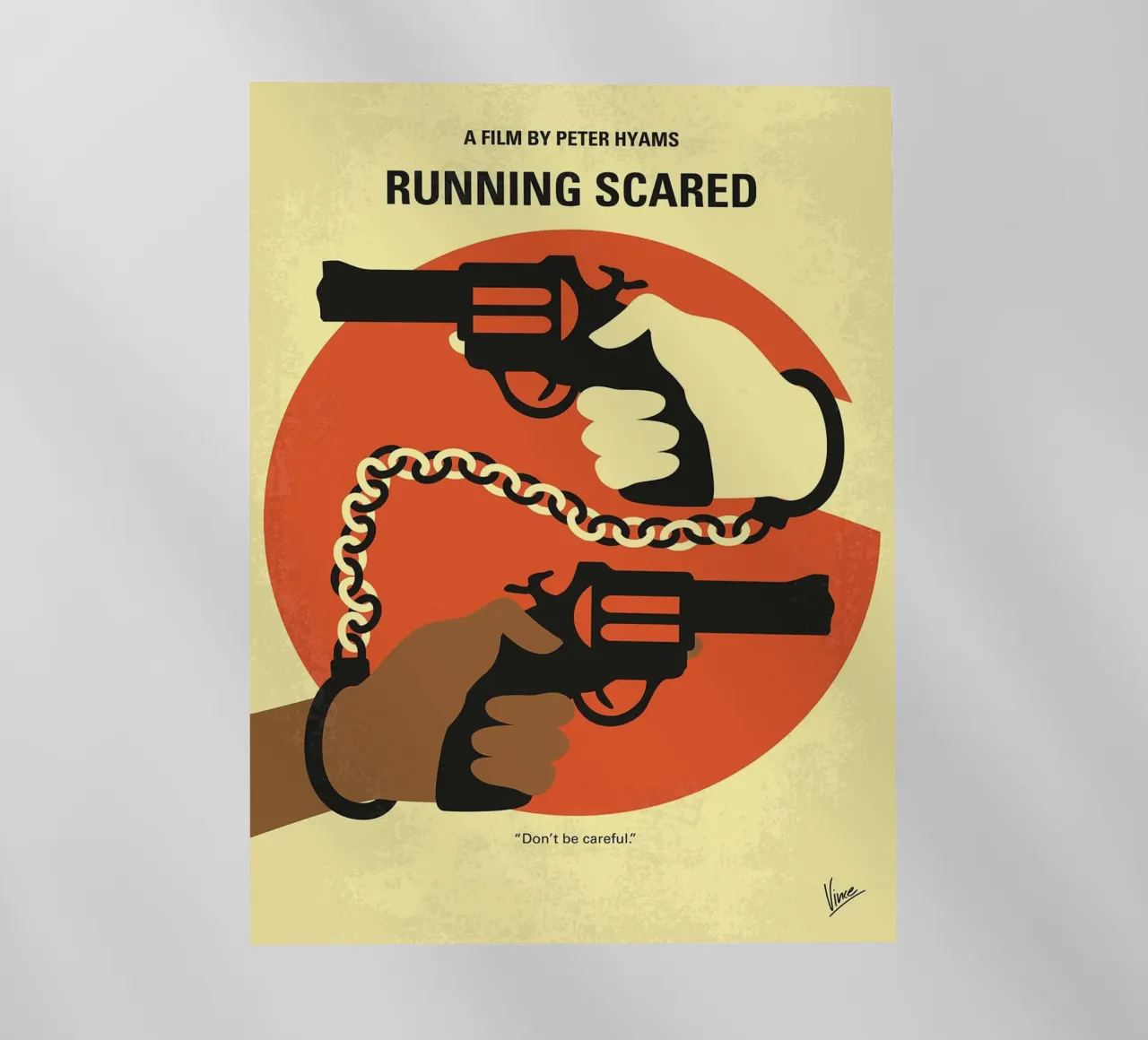 Running Scared de Chungkong lámina retroiluminada de jammie
