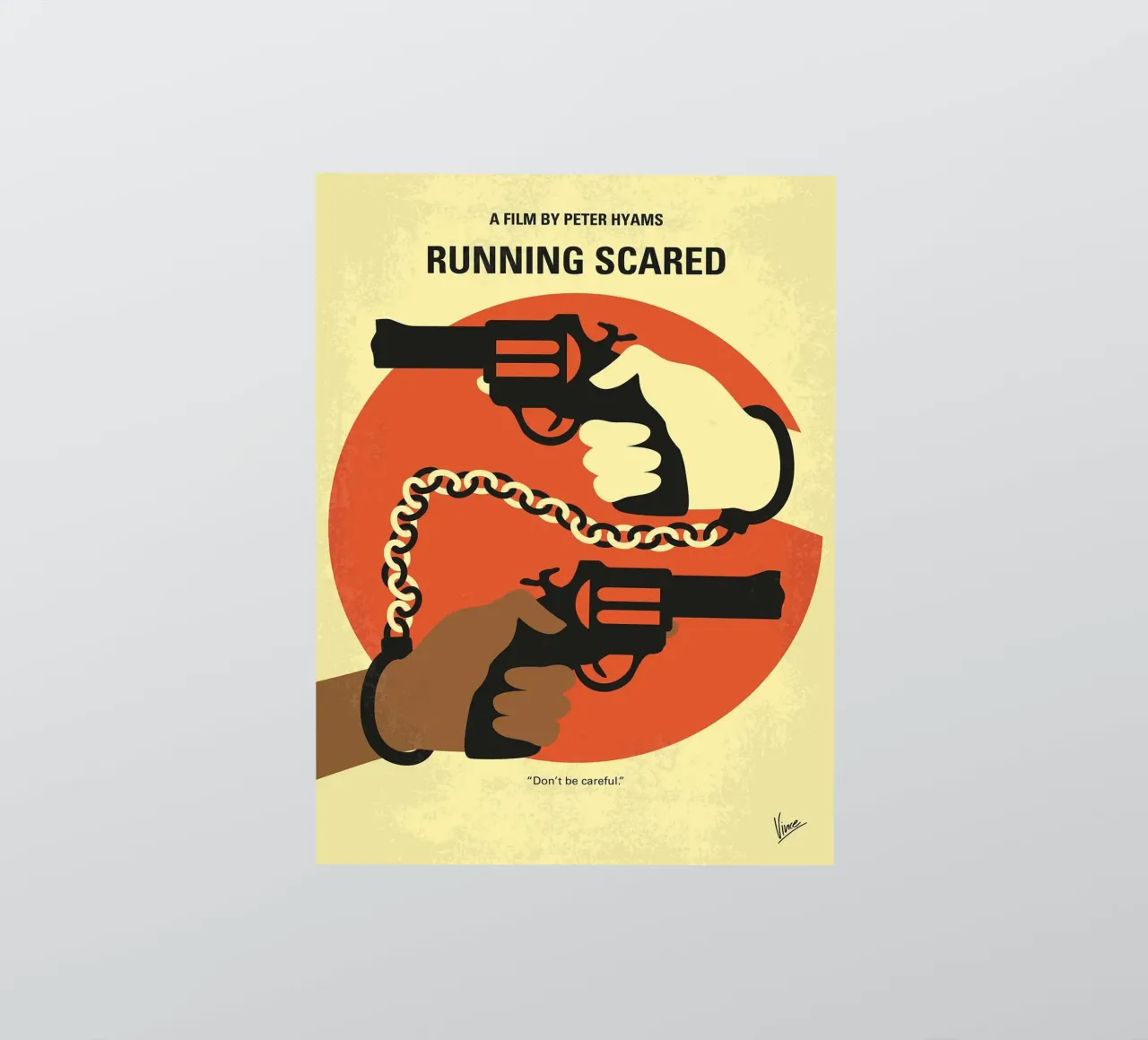 Running Scared de Chungkong pegatina de jammie
