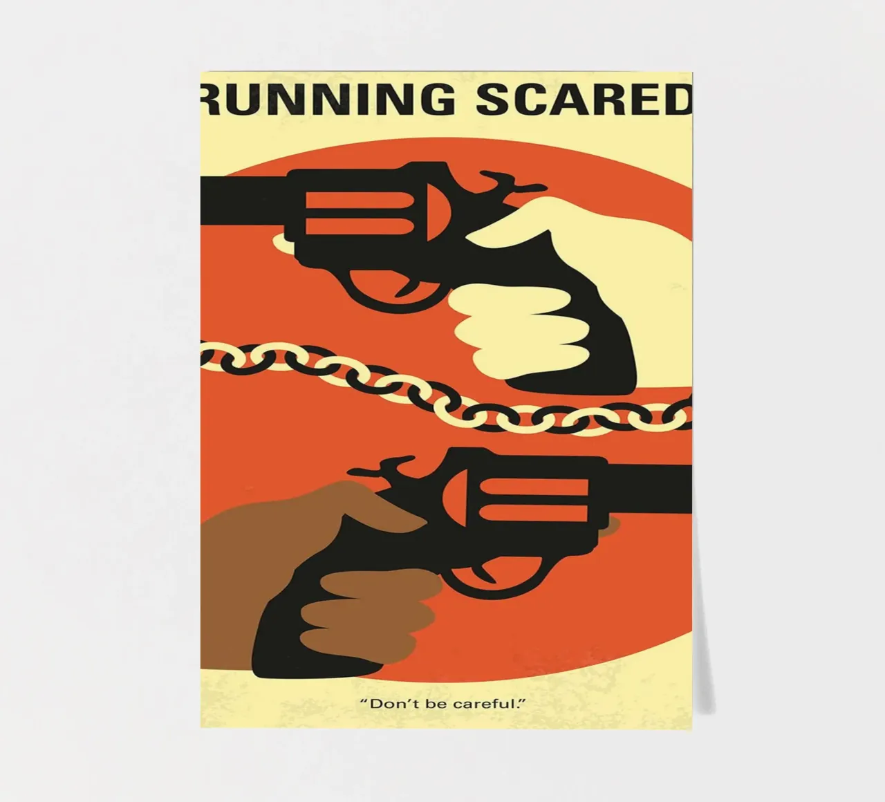 Running Scared von Chungkong Stickerbogen von jammie