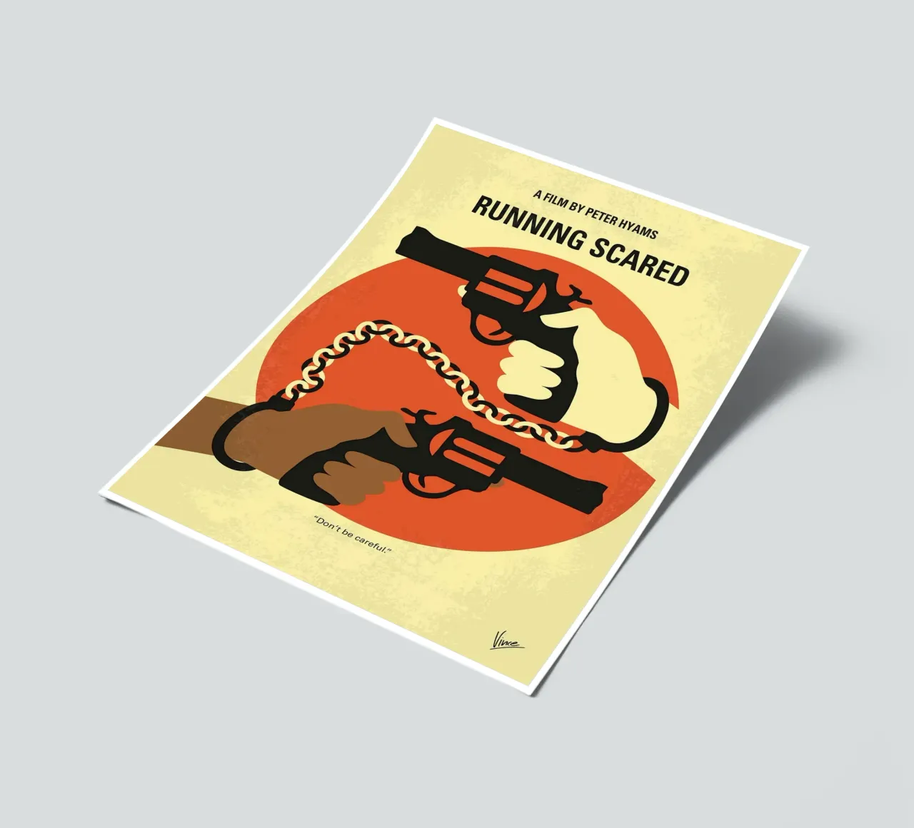 Running Scared von Chungkong Stickerbogen von jammie