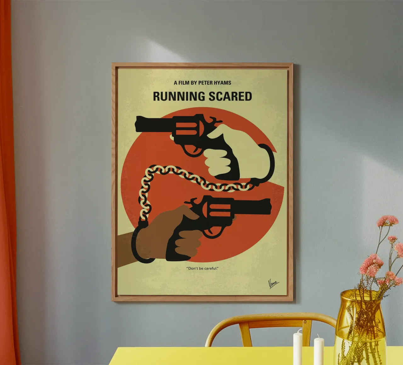 Running Scared de Chungkong aluminio dibond de jammie