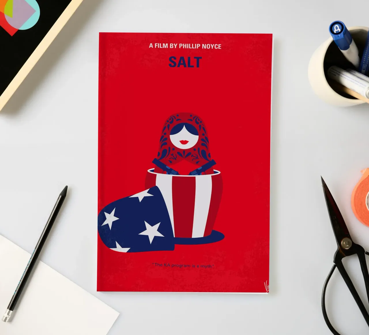 Salt by Chungkong notebook by jammie