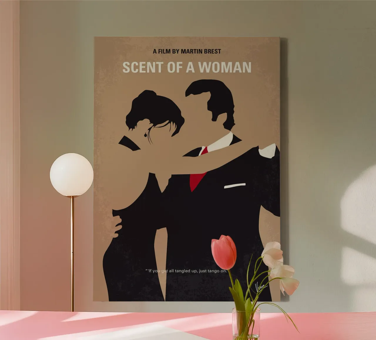 Le parfum d'une femme par Chungkong toile avec Caisse américaine de jammie