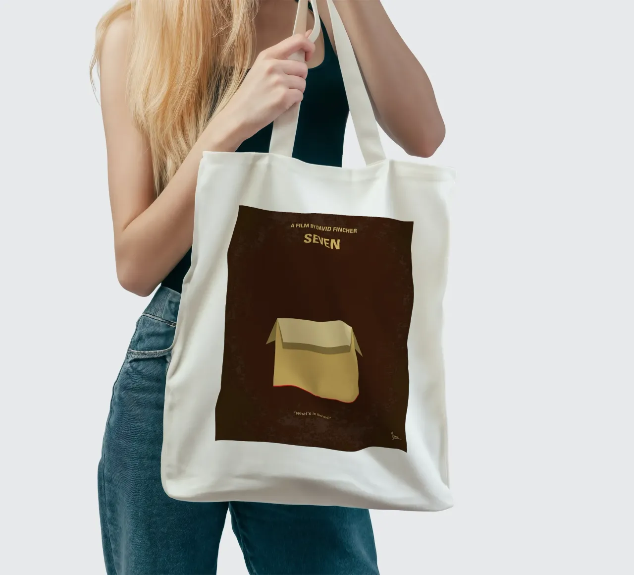 Sette di Chungkong borsa in juta da jammie
