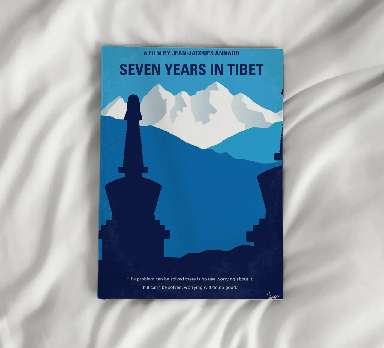 Seven Years In Tibet by Chungkong notebook by jammie