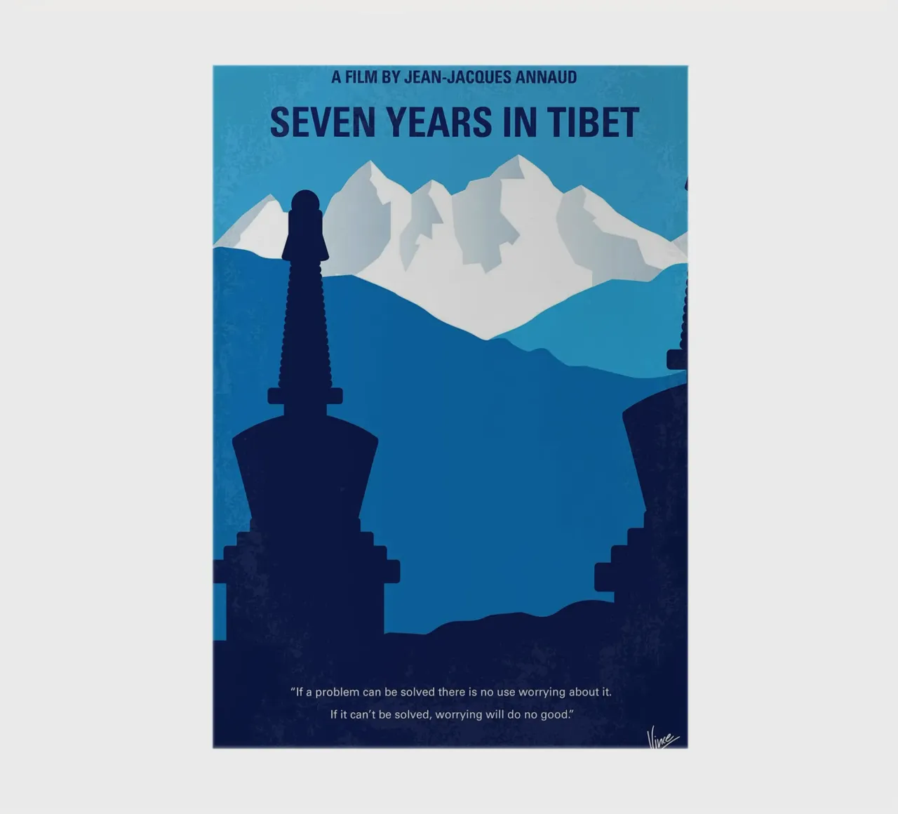 Seven Years In Tibet by Chungkong notebook by jammie