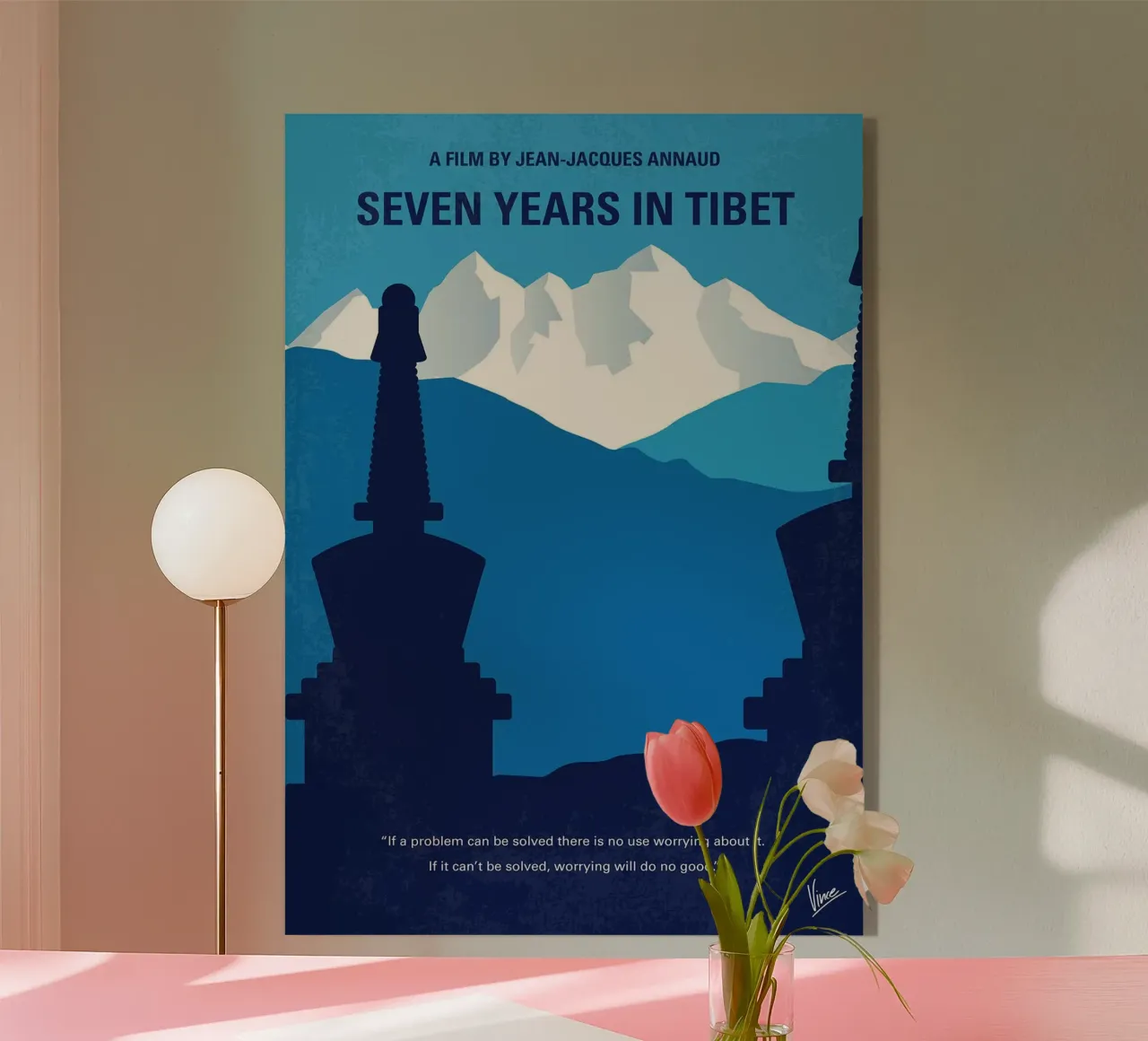 Sette anni in Tibet di Chungkong plexiglass da jammie