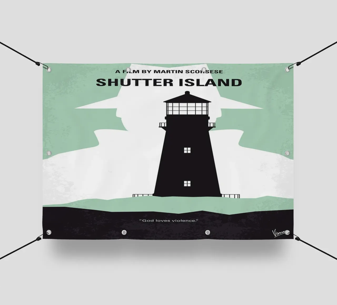 Shutter Island di Chungkong telo in pvc da jammie
