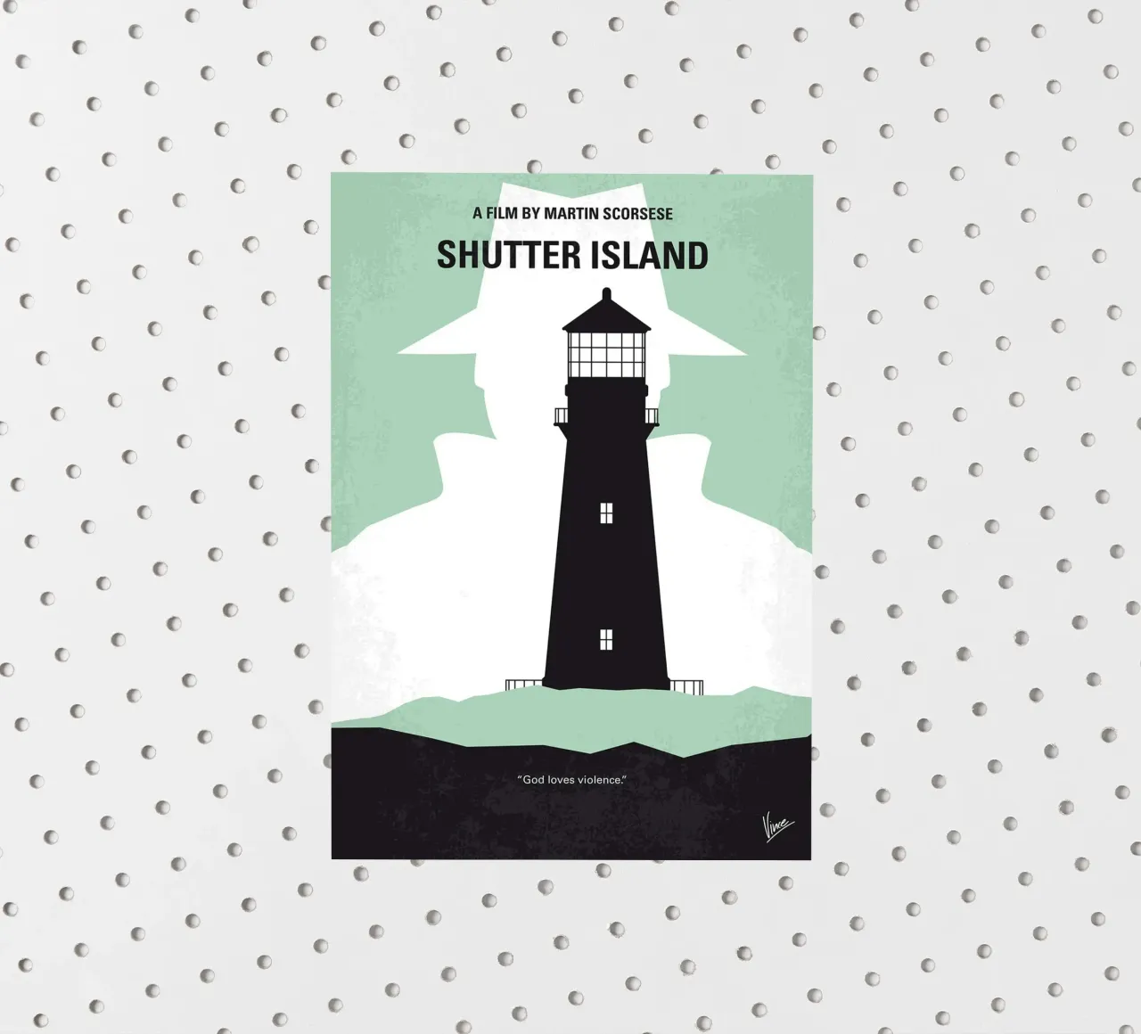Shutter Island di Chungkong adesivo da jammie
