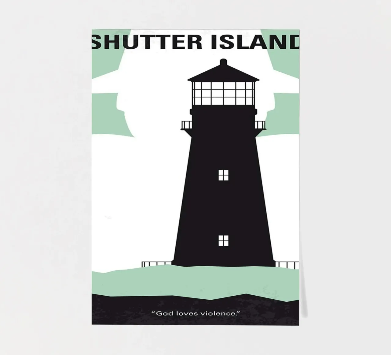 Shutter Island di Chungkong foglio adesivo da jammie