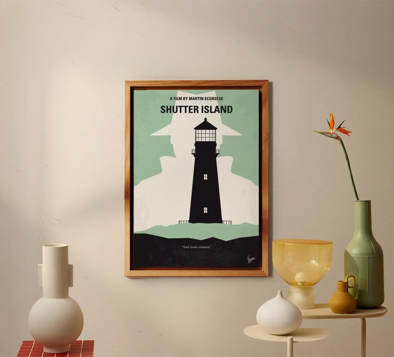 Shutter Island di Chungkong alluminio dibond da jammie