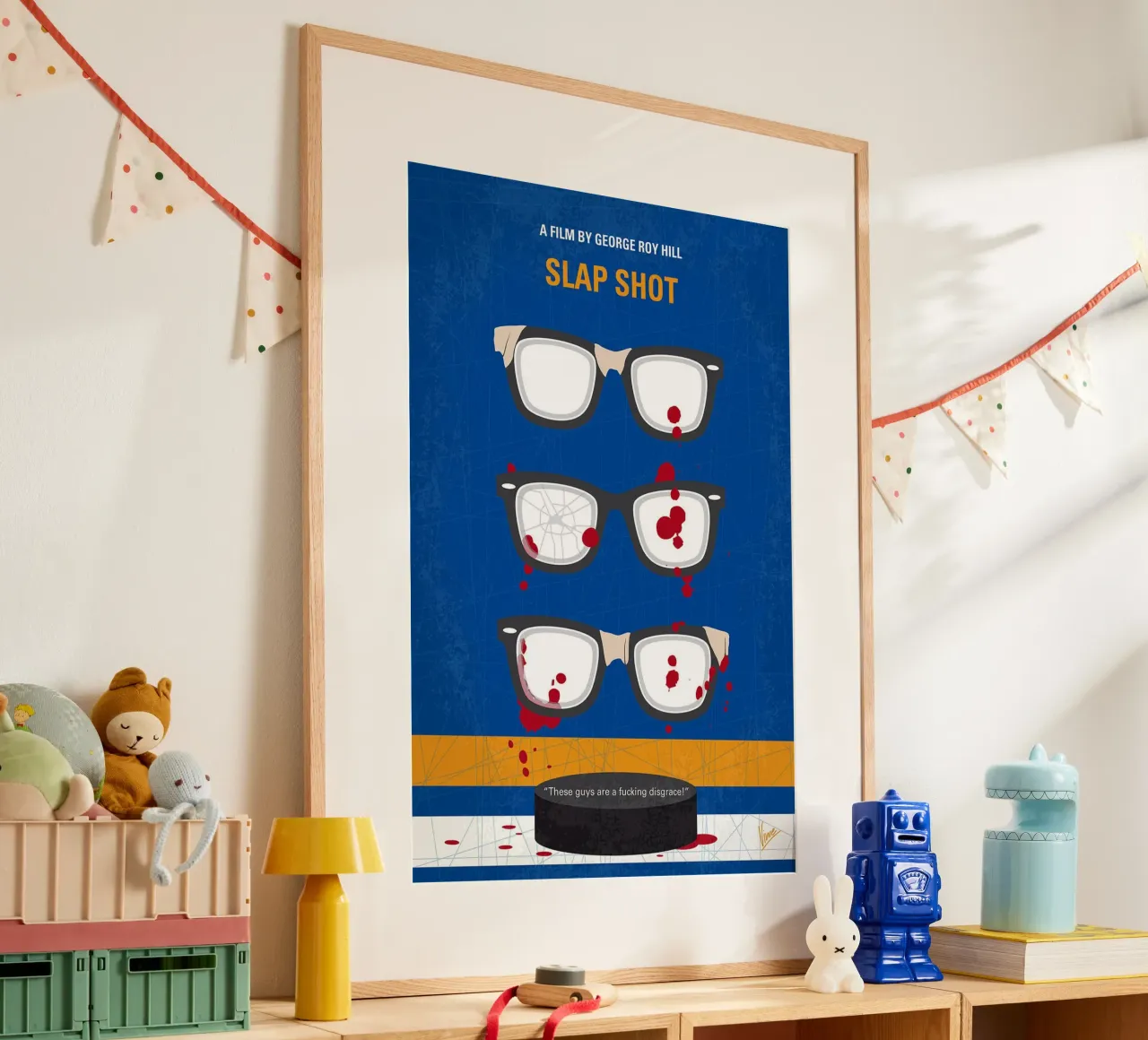 Colpo di schiaffo di Chungkong poster con telaio in plastica da jammie