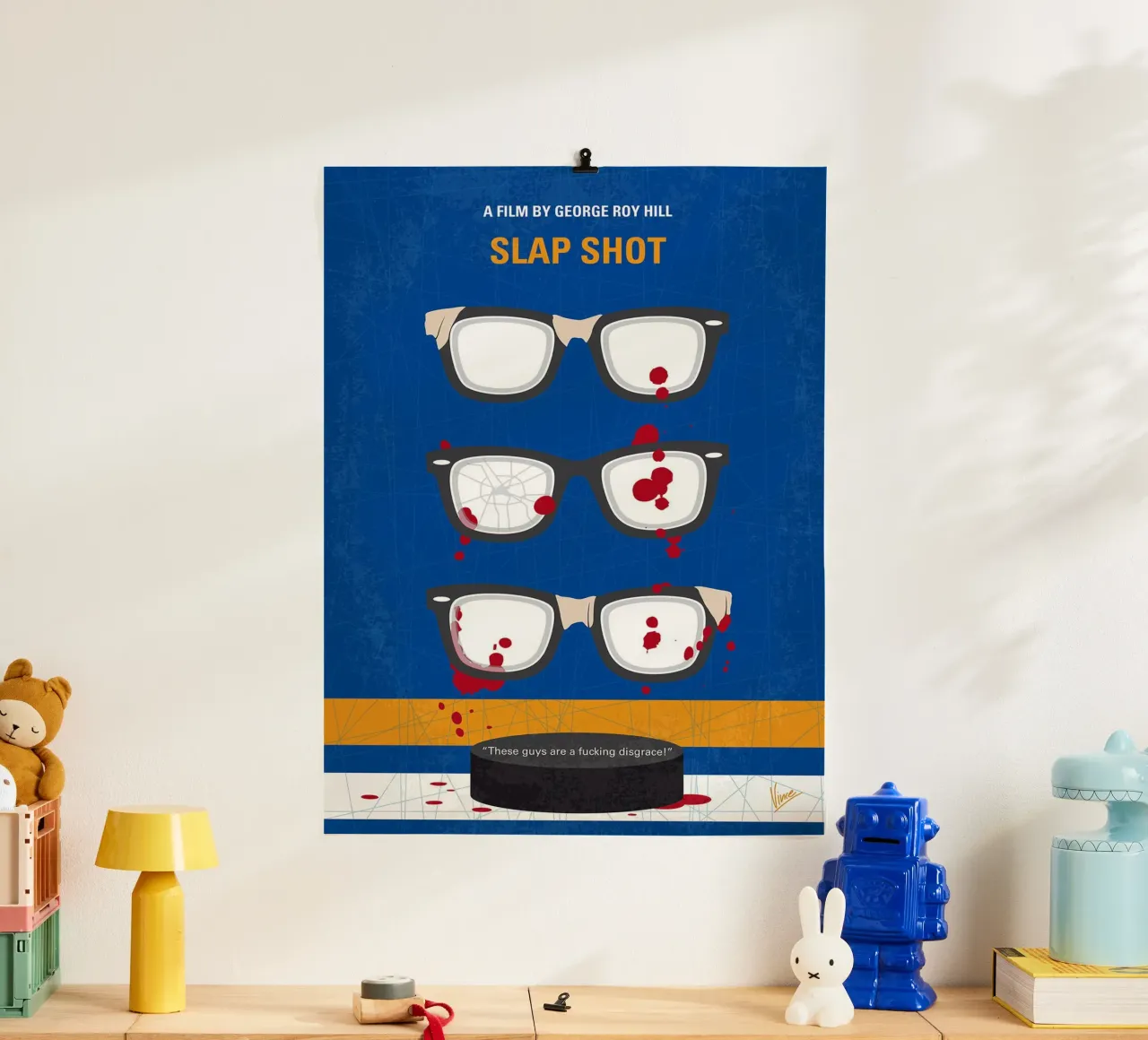 Colpo di schiaffo di Chungkong poster con telaio in plastica da jammie