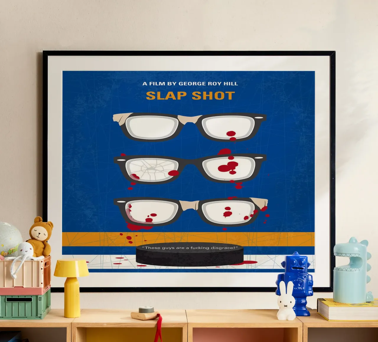 Colpo di schiaffo di Chungkong poster con telaio in plastica da jammie