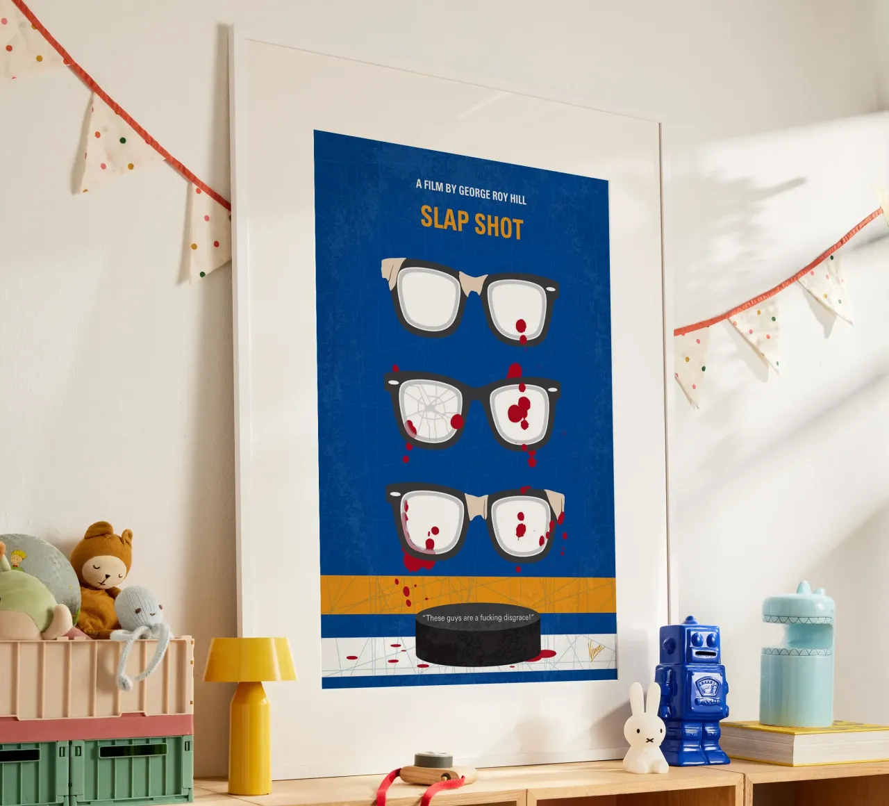 Colpo di schiaffo di Chungkong poster con telaio in plastica da jammie