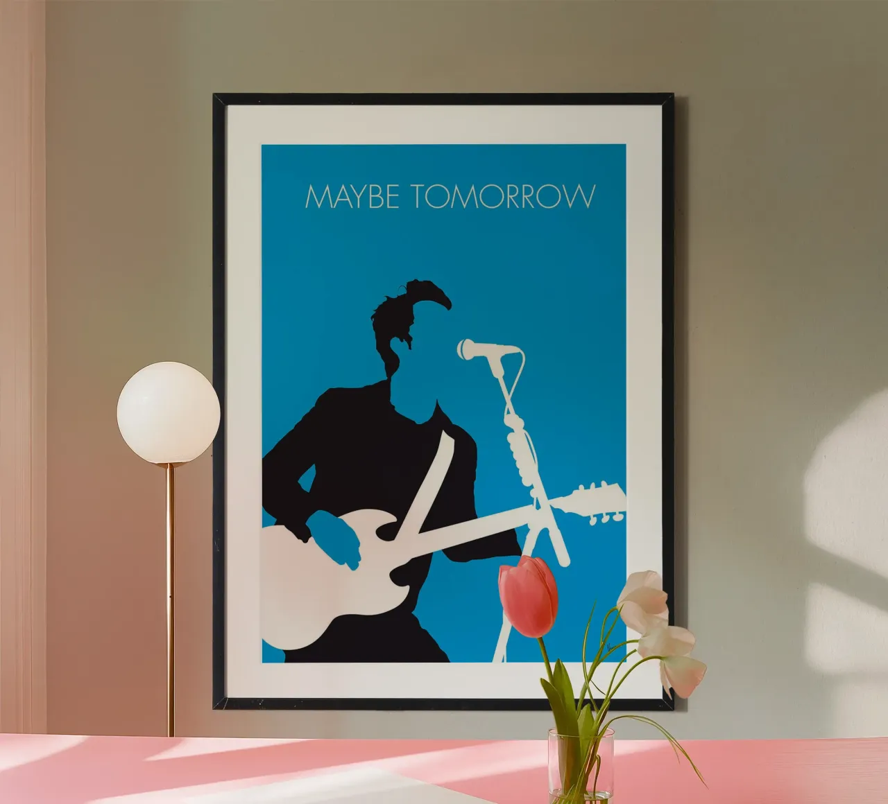 Stereophonics - Maybe Tomorrow di Chungkong poster con telaio in alluminio da jammie