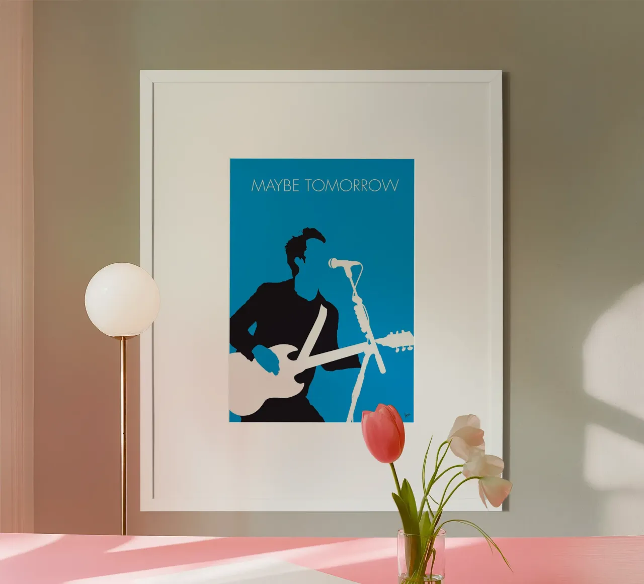 Stereophonics - Maybe Tomorrow di Chungkong poster con telaio in alluminio da jammie