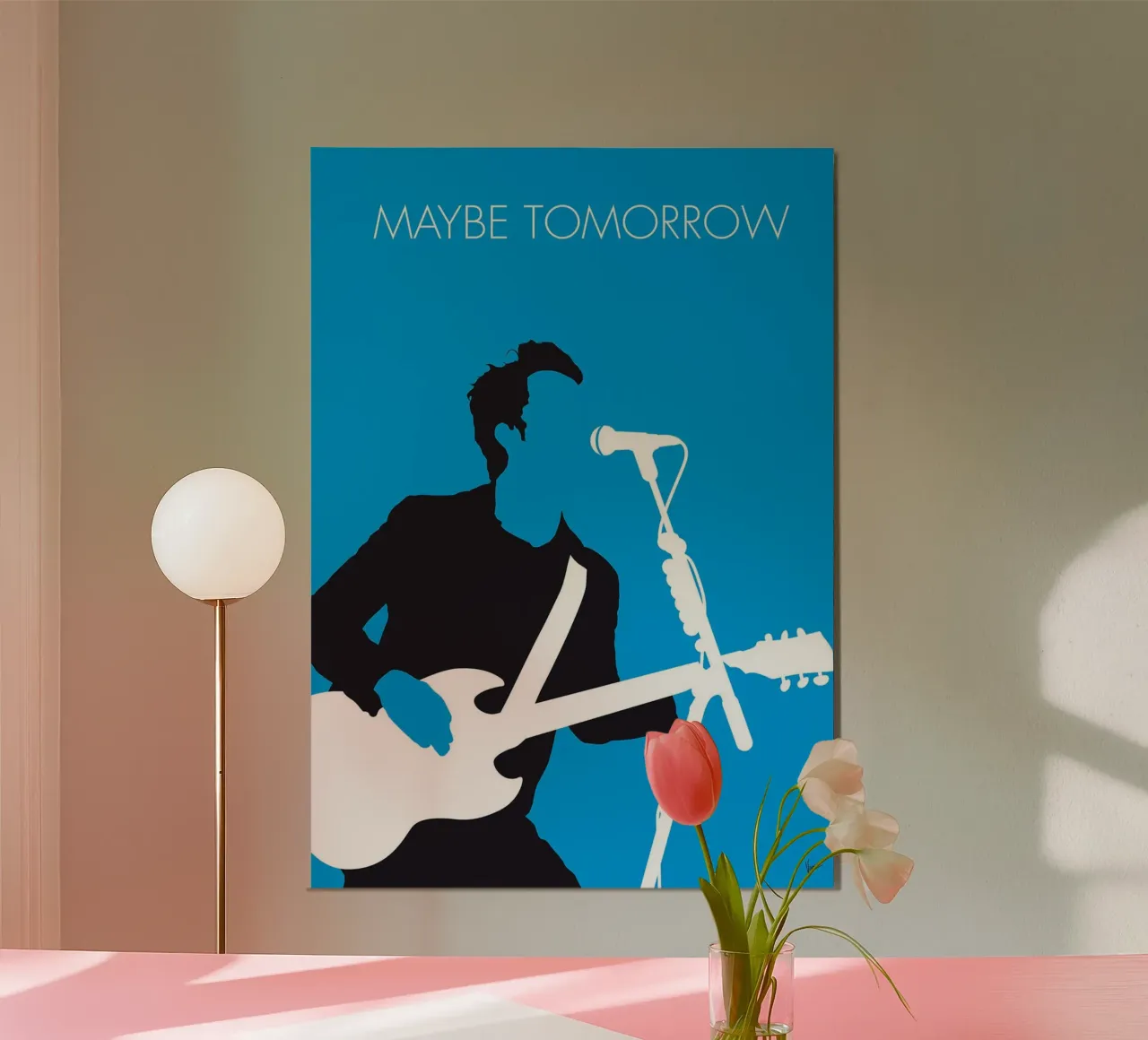 Stereophonics - Maybe Tomorrow di Chungkong poster con telaio in alluminio da jammie