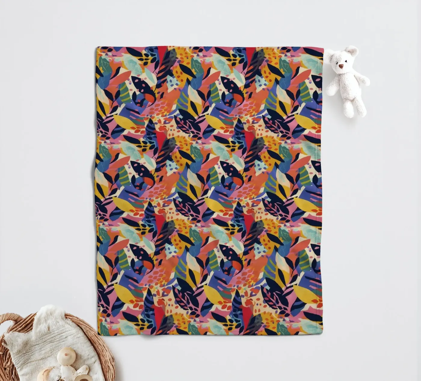 Pattern No 137 fleecedeken van treechild
