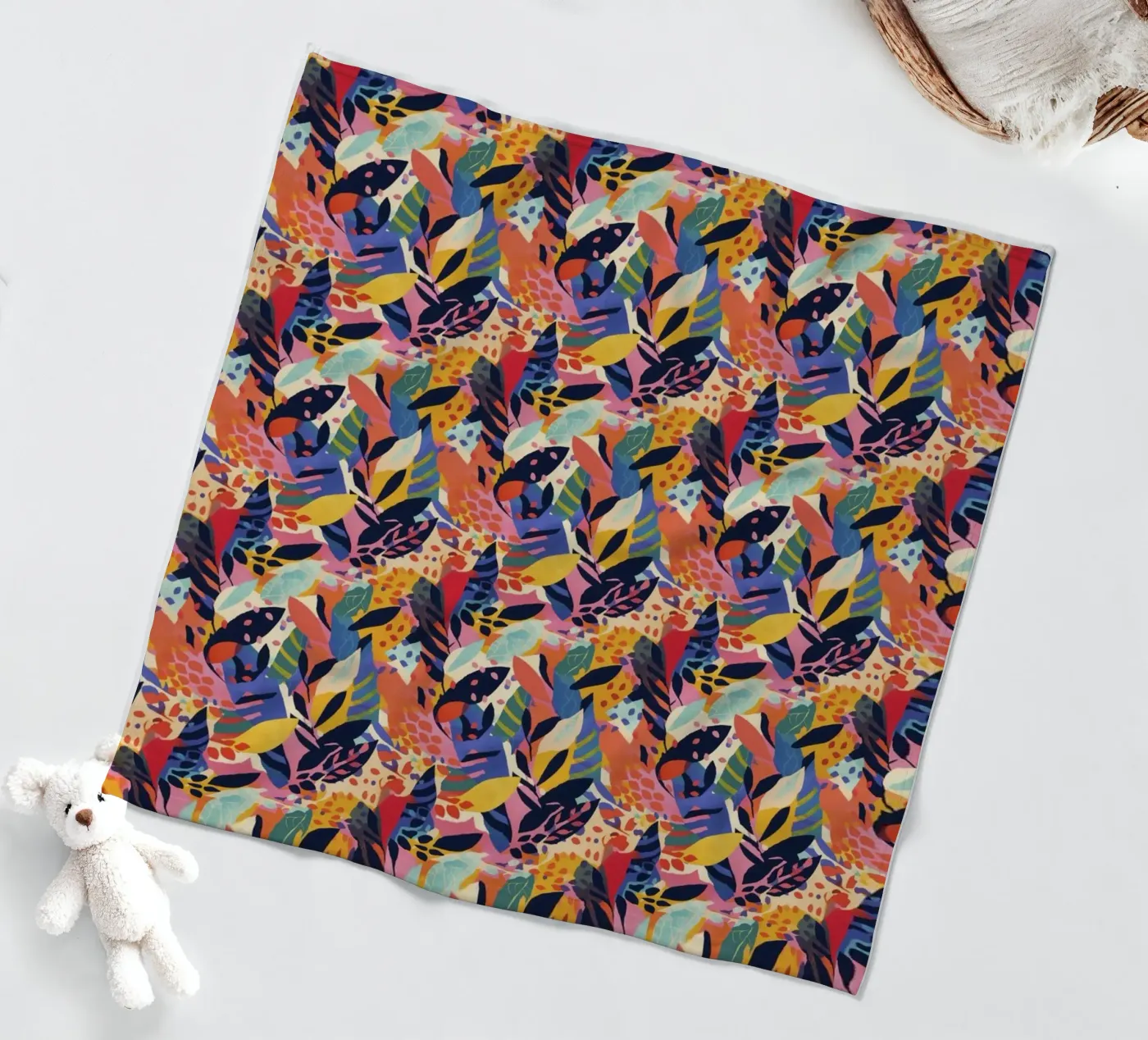 Pattern No 137 fleecedeken van treechild