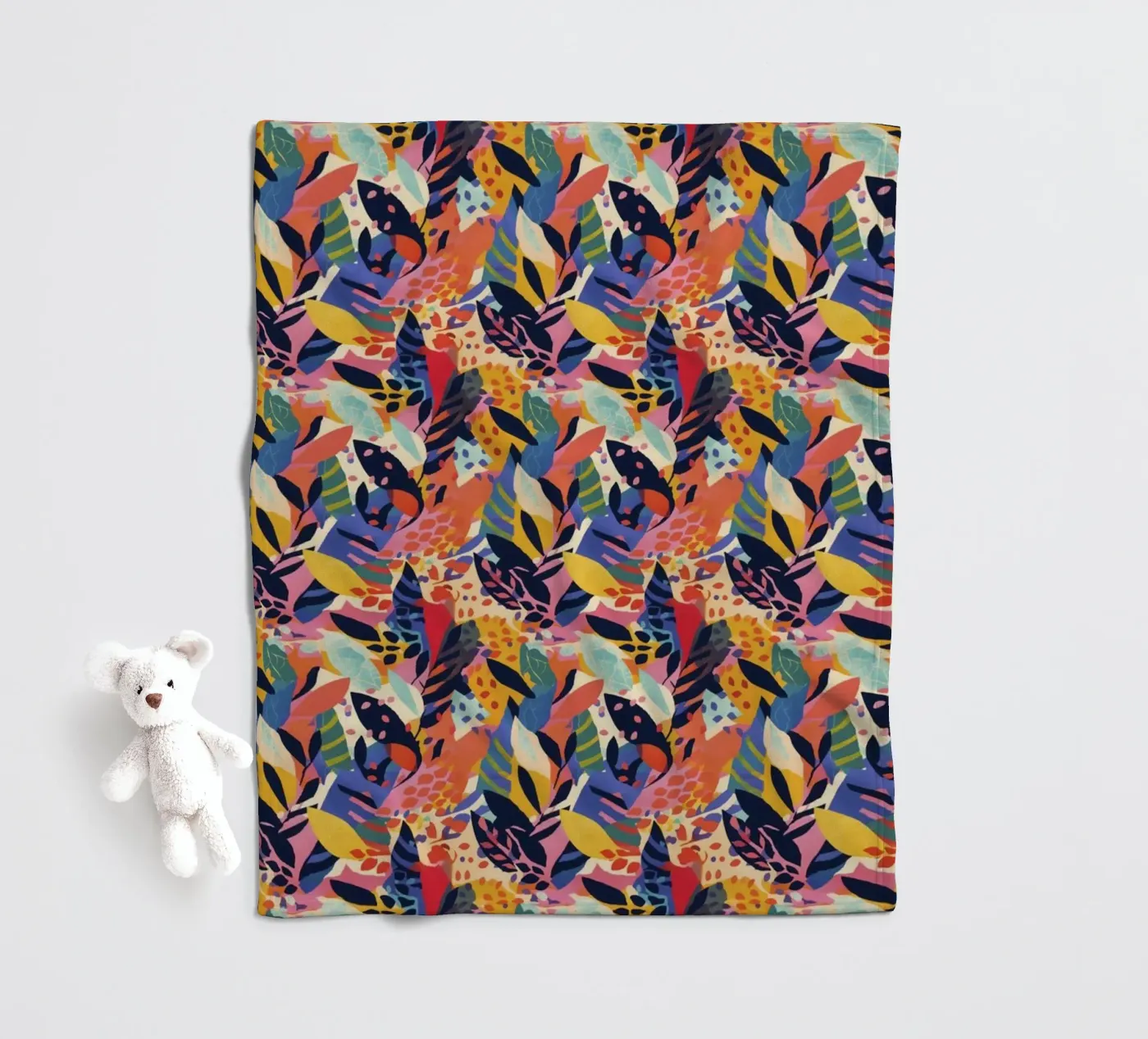 Pattern No 137 fleecedeken van treechild