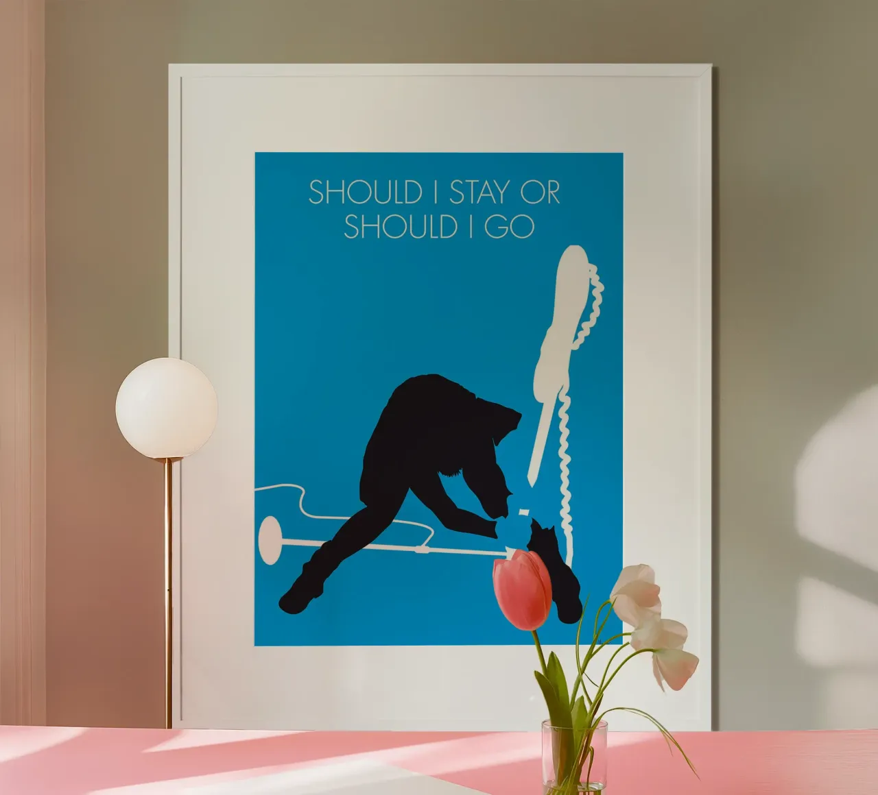 The Clash - Should I Stay Or Should I Go di Chungkong poster da jammie