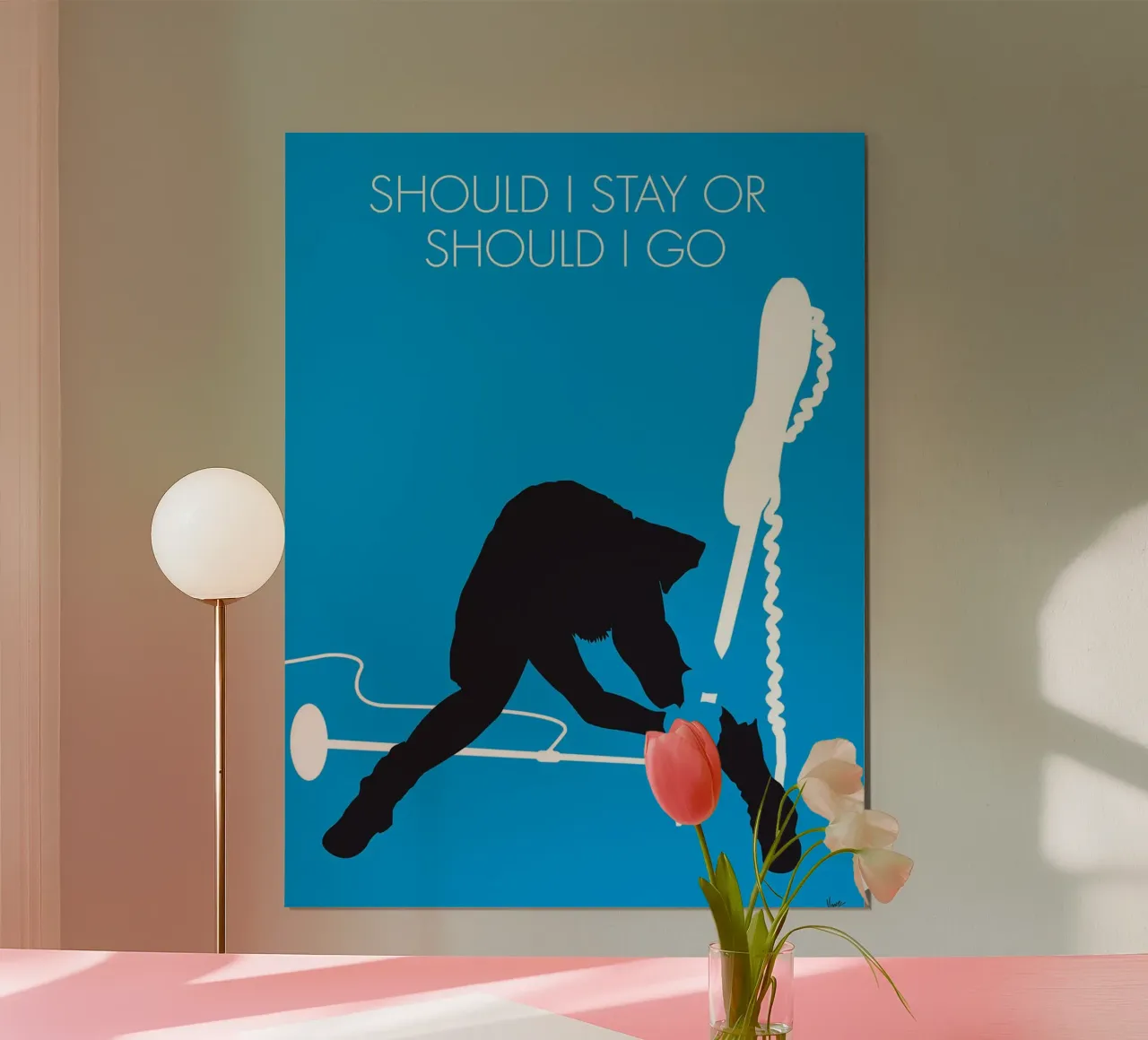 The Clash - Should I Stay Or Should I Go di Chungkong poster da jammie