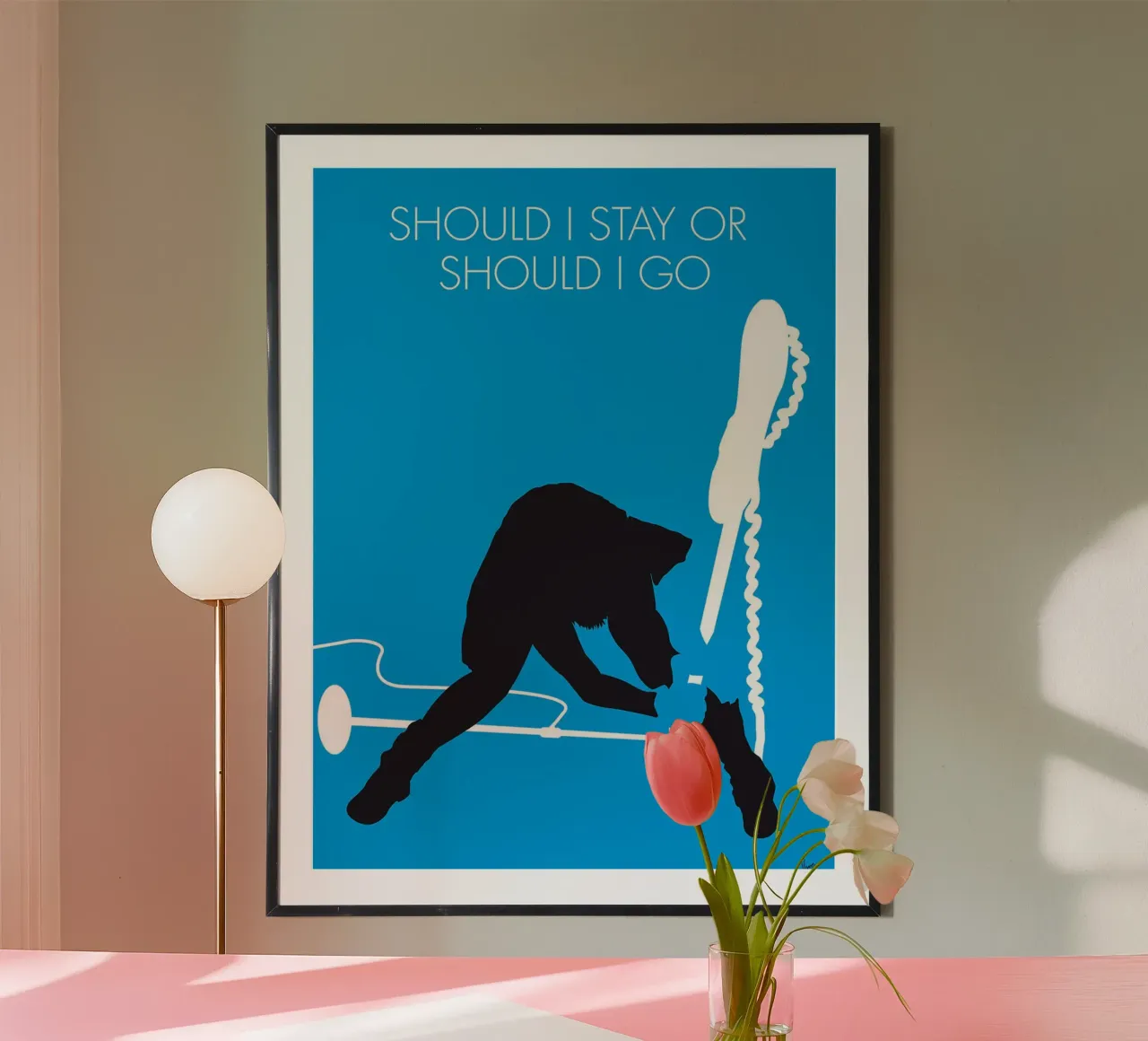 The Clash - Should I Stay Or Should I Go di Chungkong poster da jammie